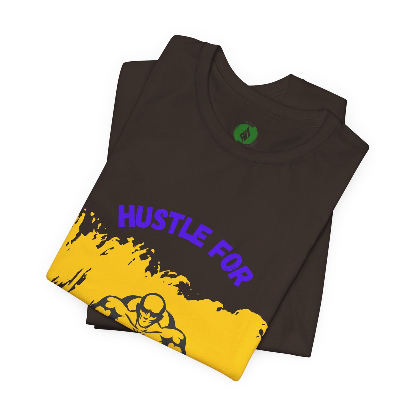 Motivational Fitness Tee - 'Hustle for That Muscle' Unisex Jersey Short Sleeve