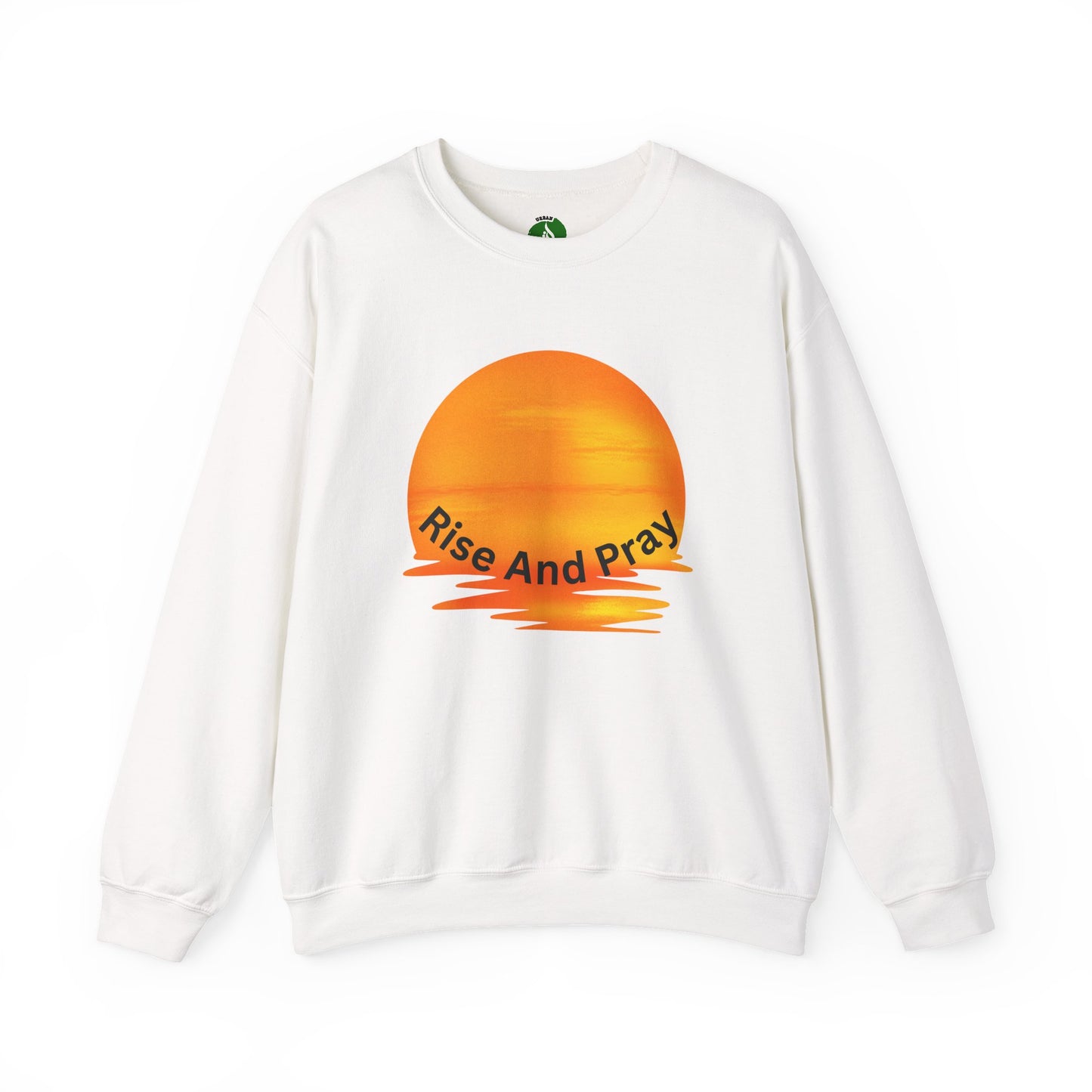 Rise And Pray Unisex Crewneck Sweatshirt - Cozy Spiritual Vibe