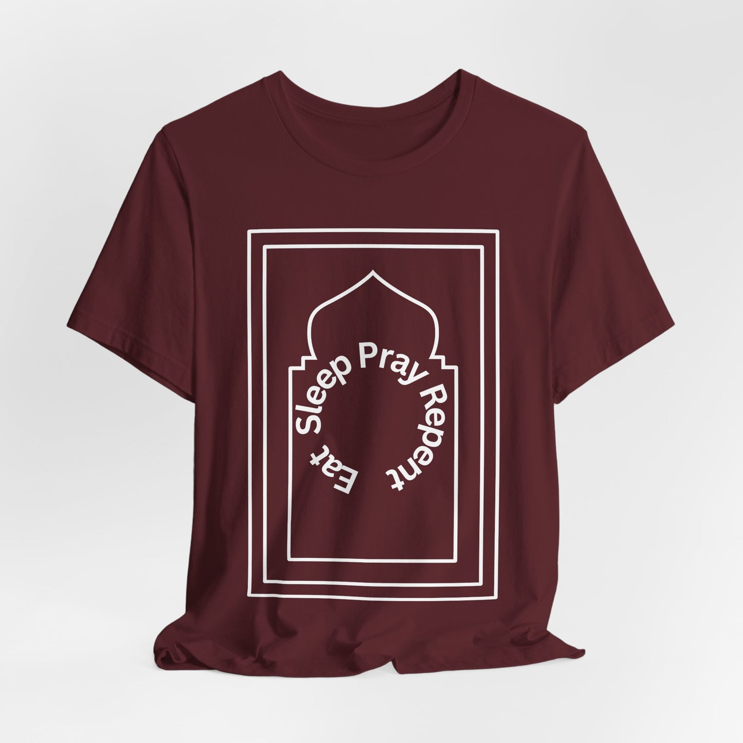 Inspirational Unisex Tee - 'Sleep Pray Repeat'