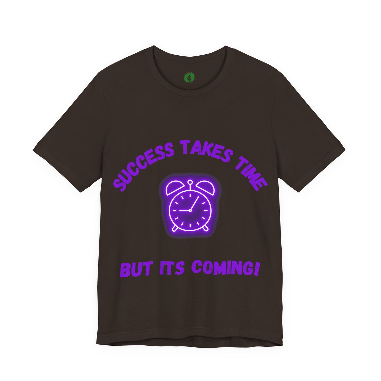 Success Takes Time Tee - Motivational Unisex Short Sleeve T-Shirt