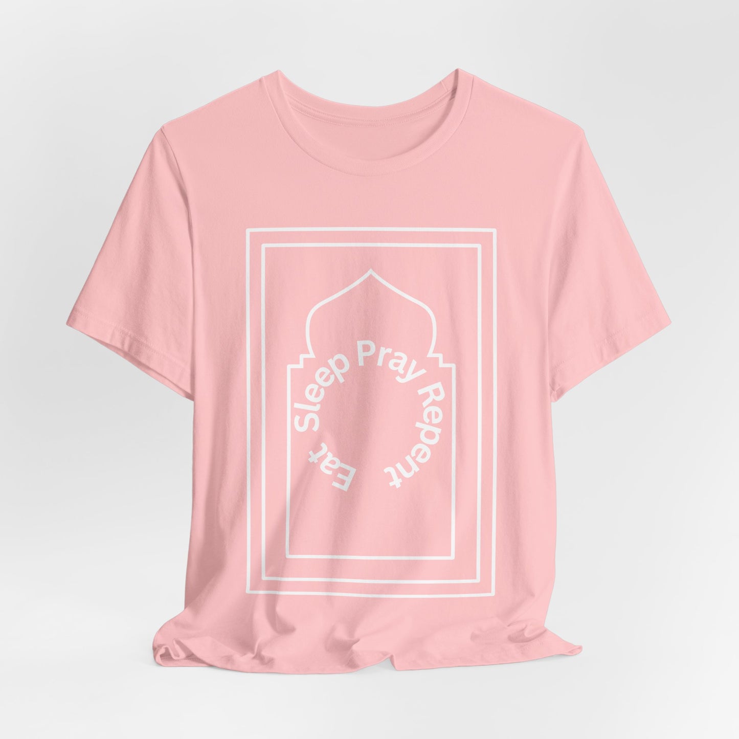 Inspirational Unisex Tee - 'Sleep Pray Repeat'