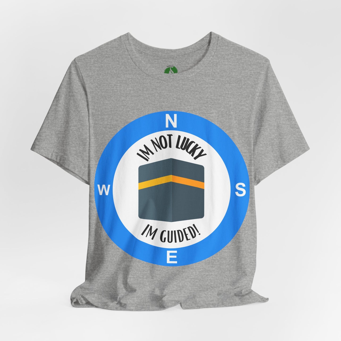 Guided Journey Unisex Jersey Tee - Inspirational Compass Design
