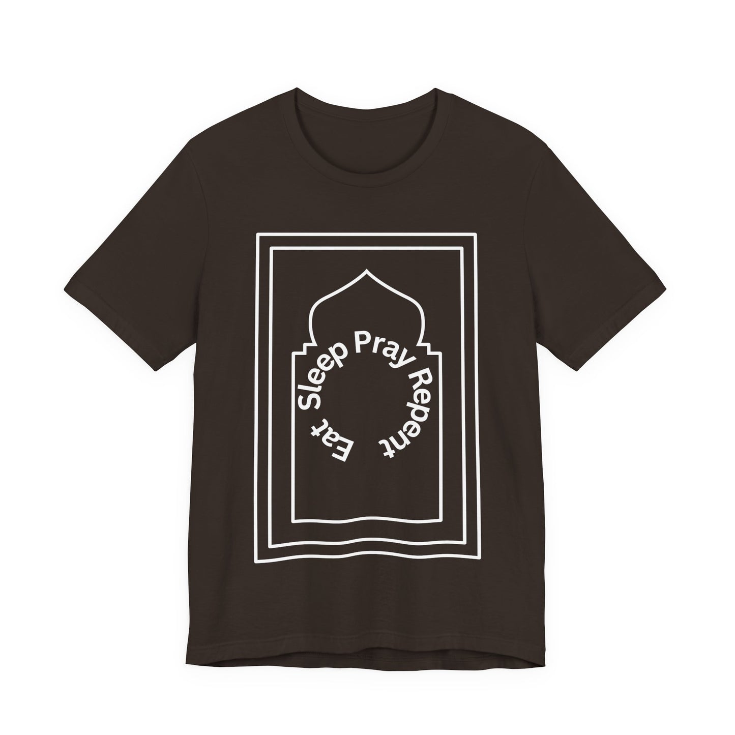 Inspirational Unisex Tee - 'Sleep Pray Repeat'