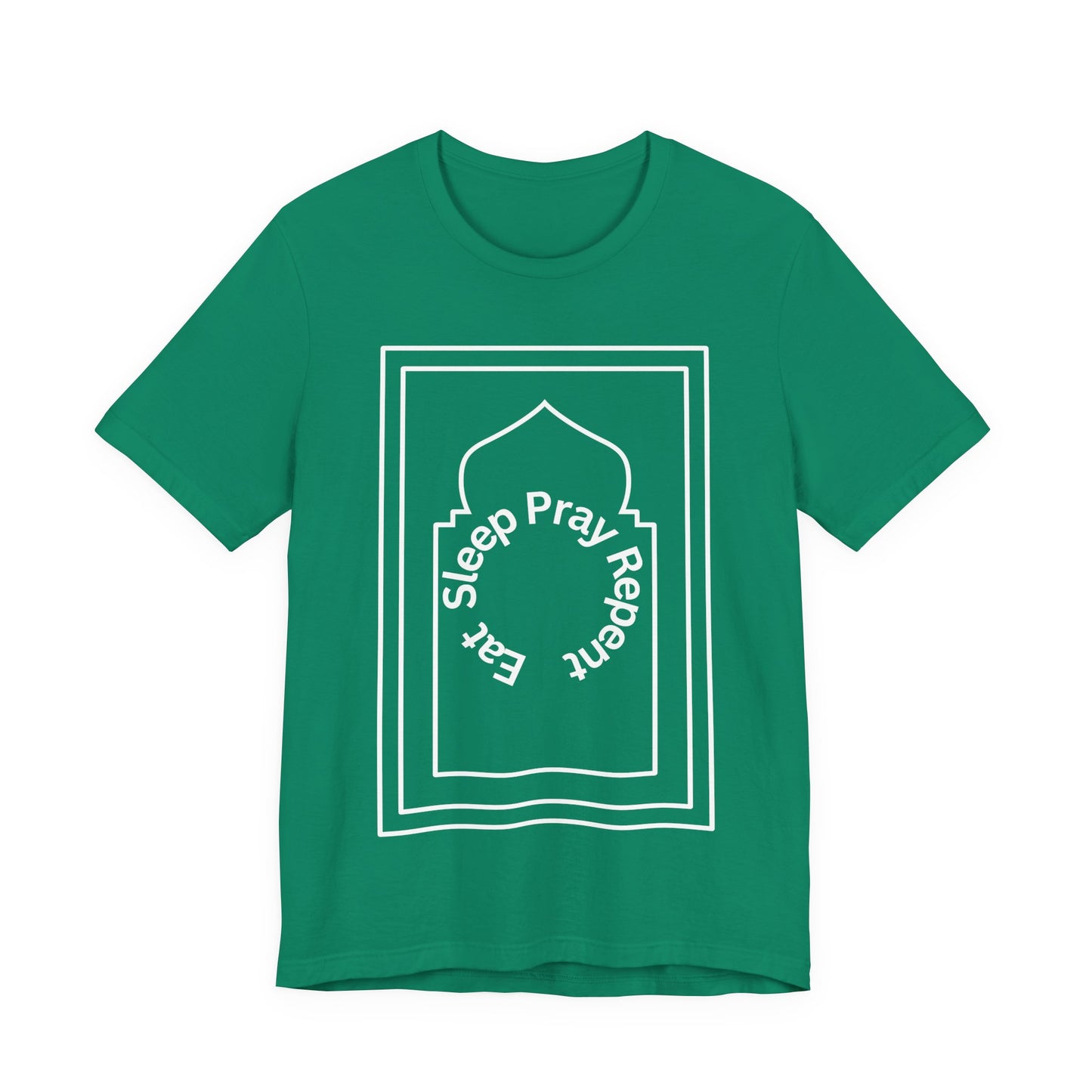 Inspirational Unisex Tee - 'Sleep Pray Repeat'
