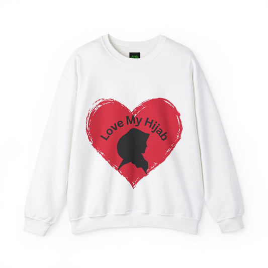 Love My Hijab Sweat Shirt Muslim Women Clothing