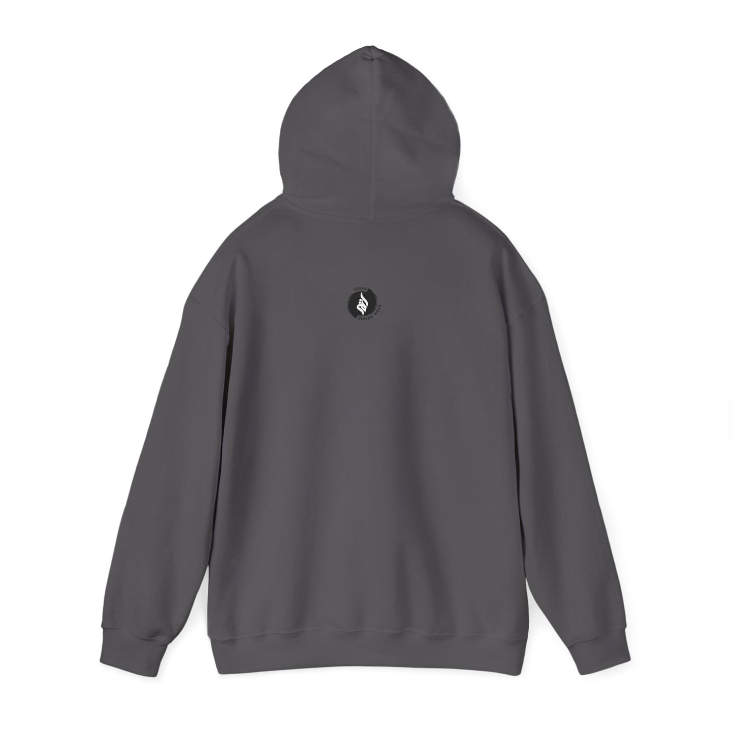 Chill Vibes Unisex Heavy Blend™ Hoodie - "Happiness is Followed by Peace" Design