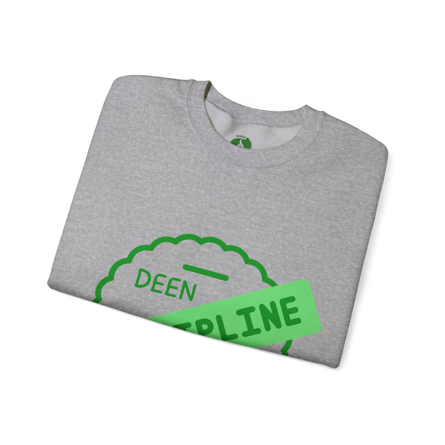 Motivational Crewneck Sweatshirt - Discipline & Drive Muslim Youth Fashion Sweat Shirt