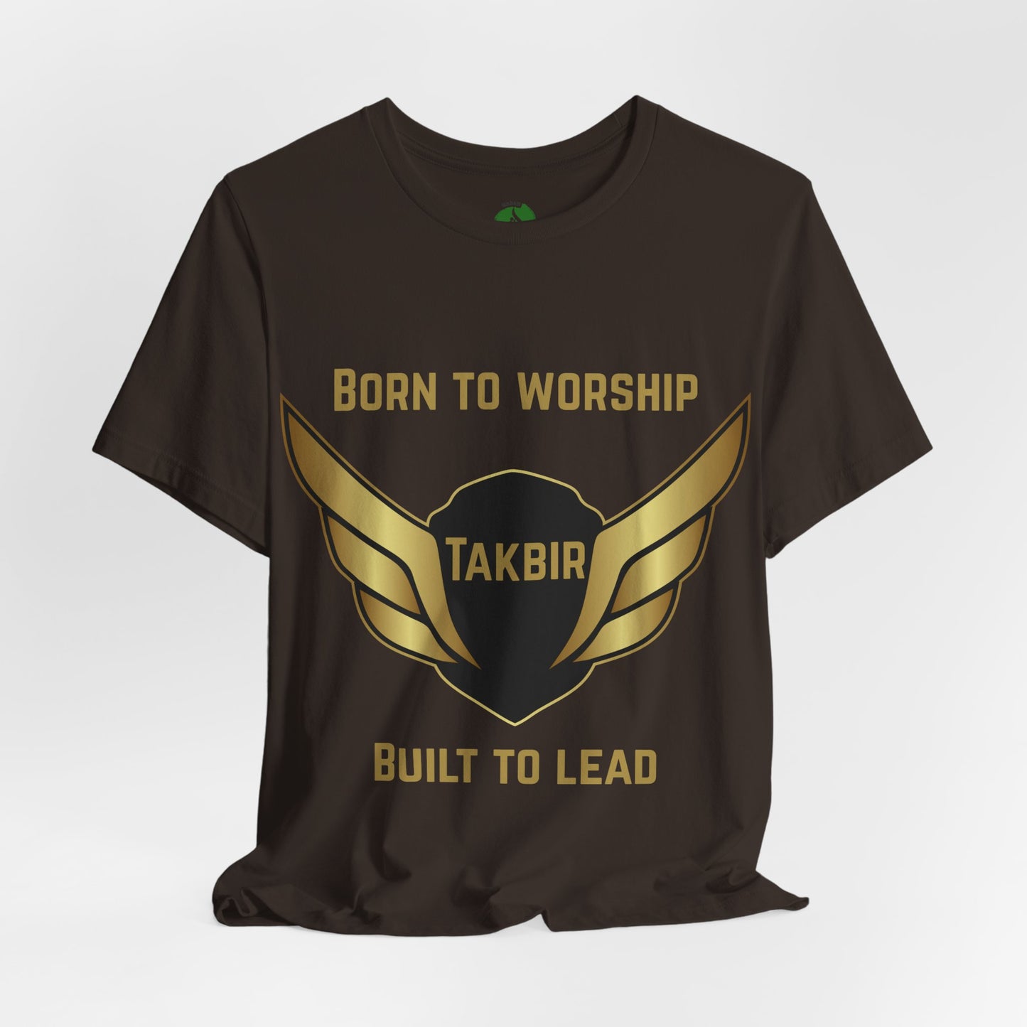 Inspirational Unisex Short Sleeve Tee - 'Born to Worship'