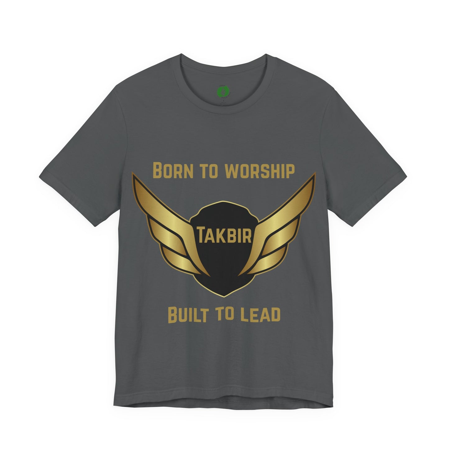 Inspirational Unisex Short Sleeve Tee - 'Born to Worship'