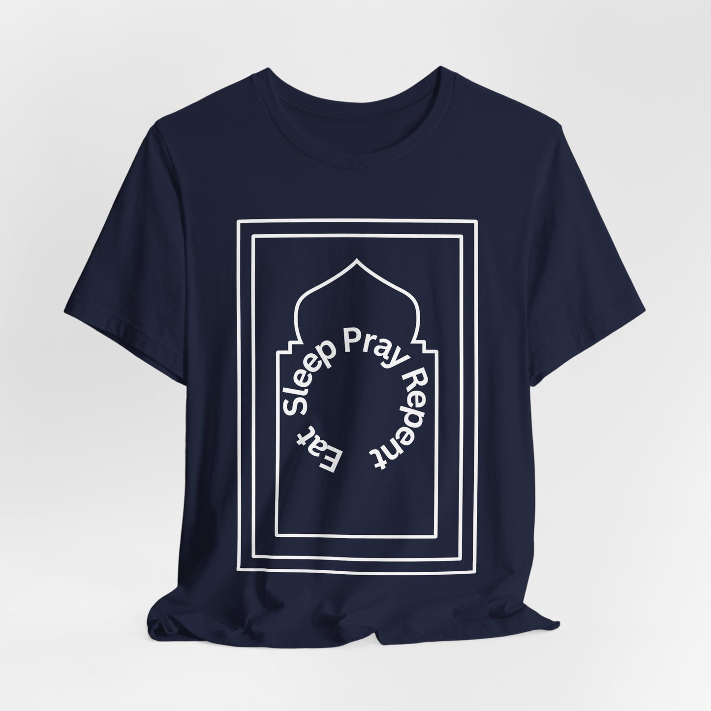 Inspirational Unisex Tee - 'Sleep Pray Repeat'