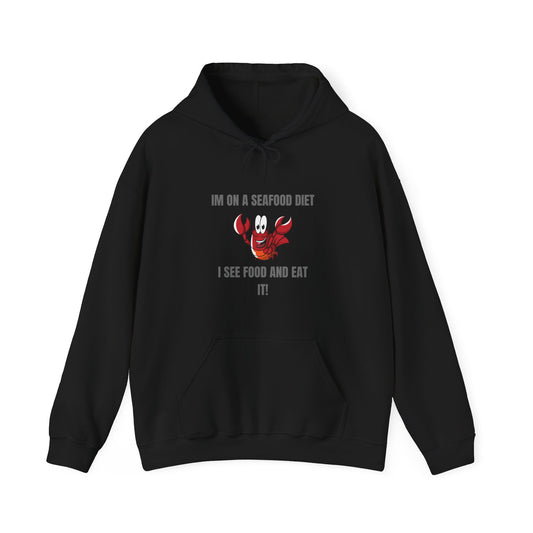 Funny Seafood Diet Hoodie for Food Lovers