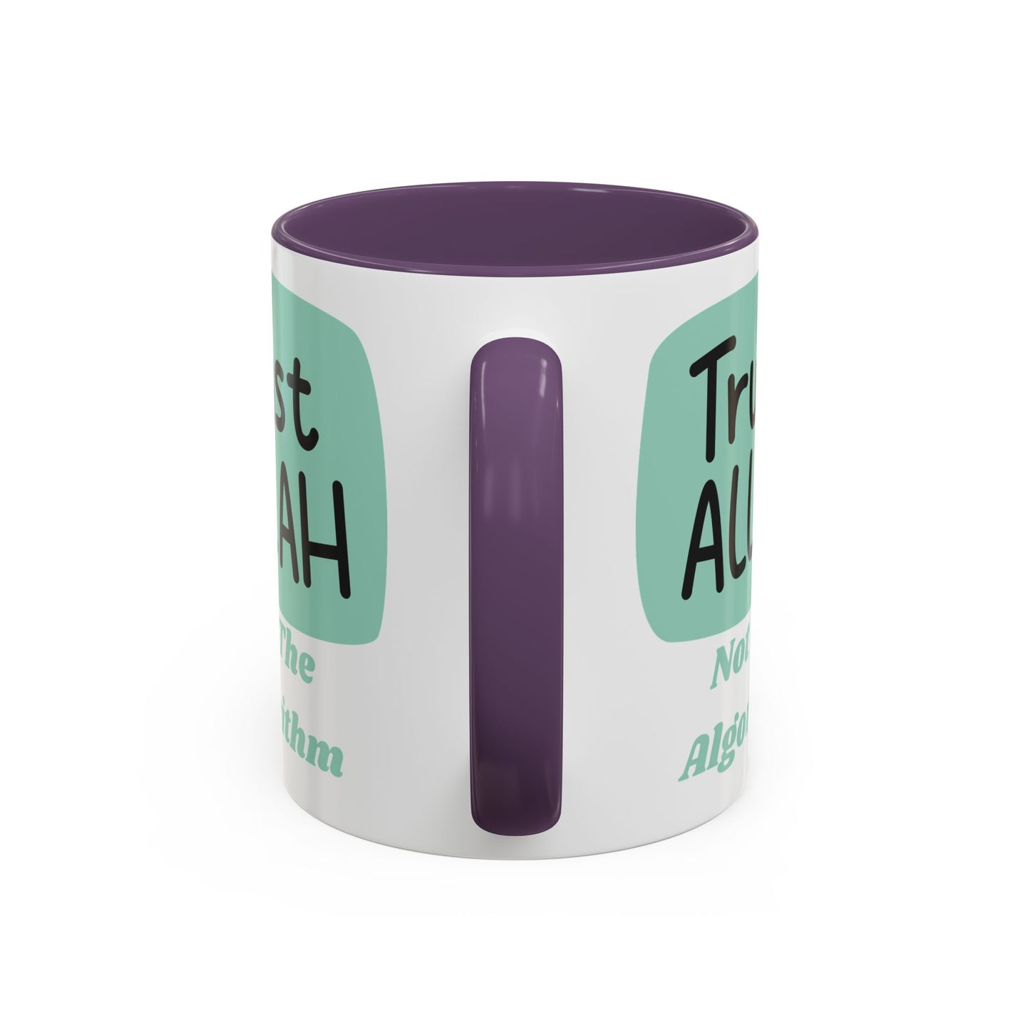 Inspirational Coffee Mug - Trust Allah Not The Algorithm Islamic Accessories Mug