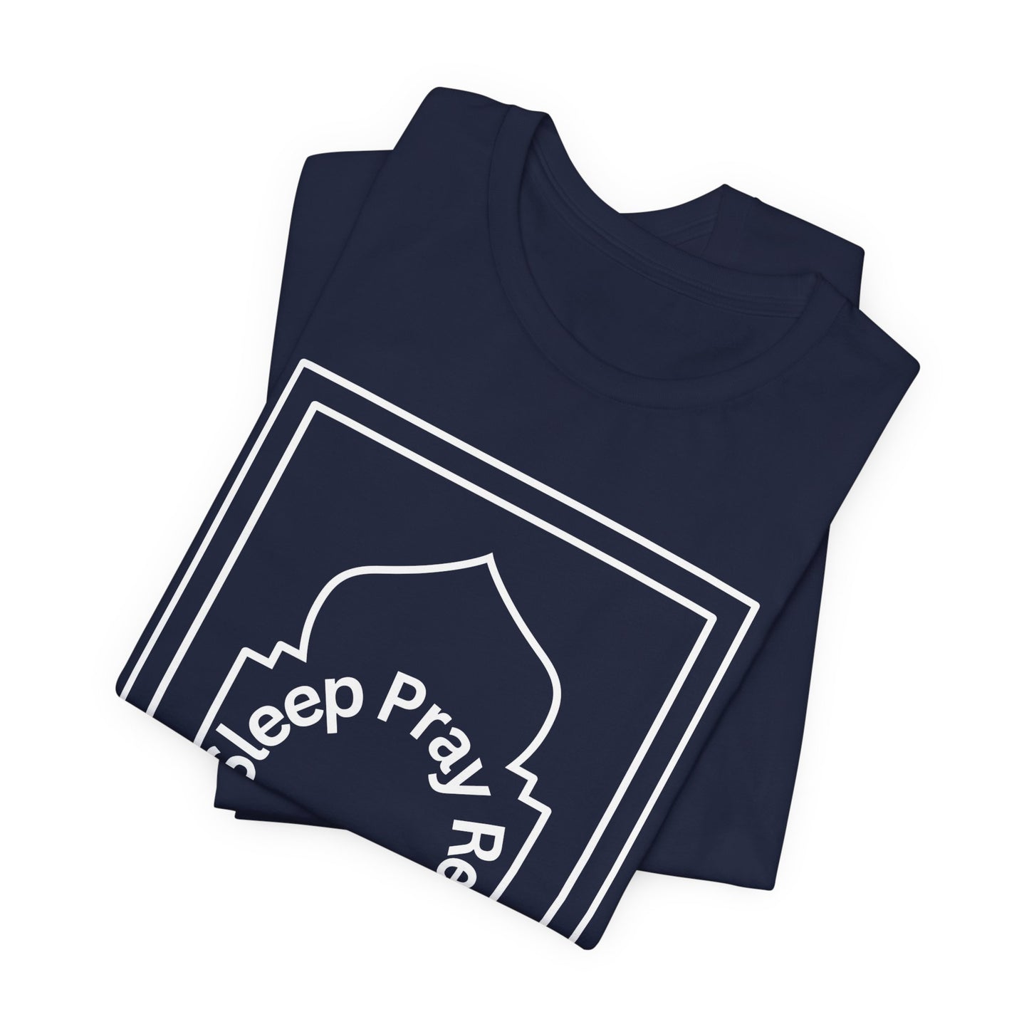 Inspirational Unisex Tee - 'Sleep Pray Repeat'