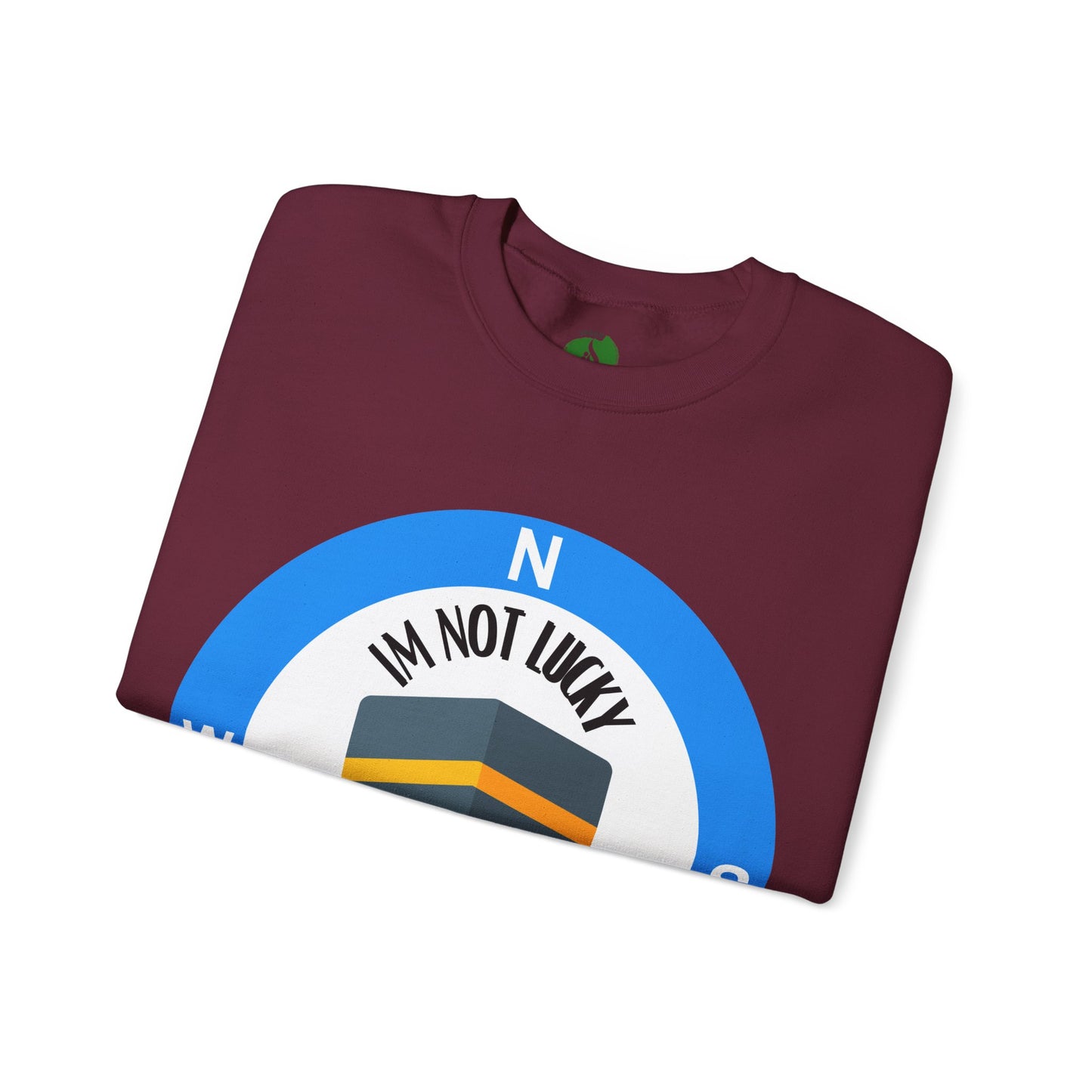 I'm Not Lucky, I'm Guided! Unisex Crewneck Sweatshirt