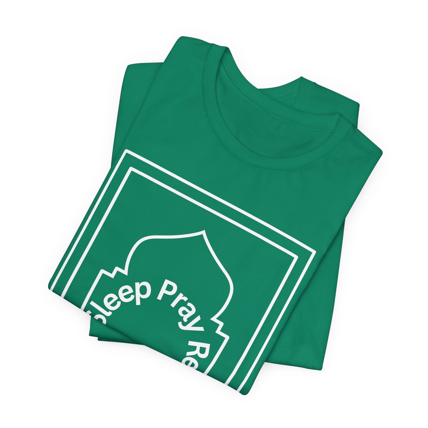Inspirational Unisex Tee - 'Sleep Pray Repeat'