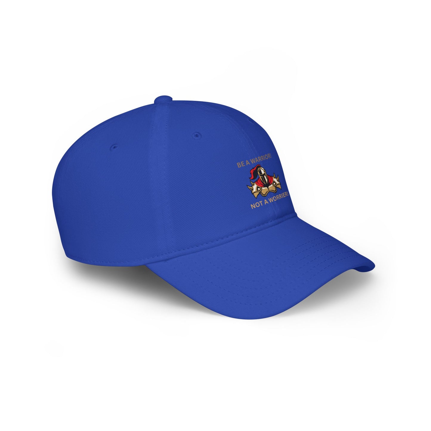 Inspirational Warrior Baseball Cap - Be a Warrior, Not a Worrier Humour Joke Cap