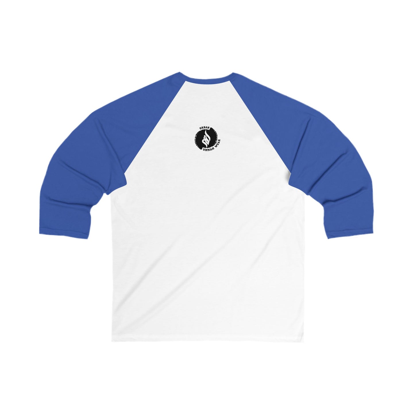 Unisex 3/4 Sleeve Baseball Tee - "No War" Protest Shirt Muslim Clothing