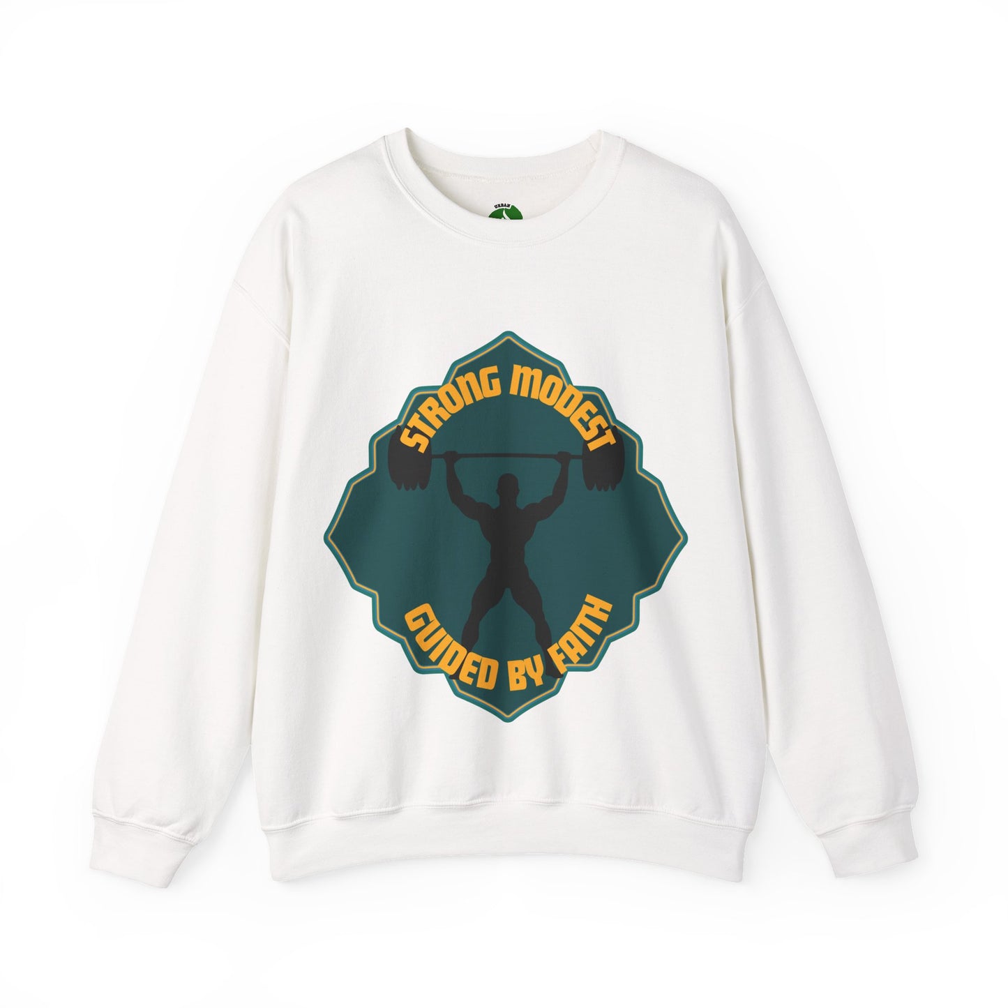 Muslim Streetwear Crewneck Sweatshirt — Urban Islamic Graphic Sweatshirt