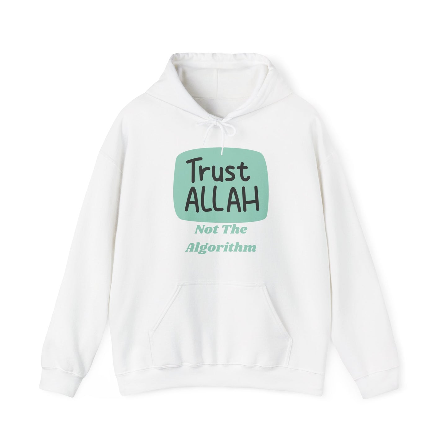 Trust Allah Hoodie - Unisex Heavy Blend™ Sweatshirt for Faith and Comfort