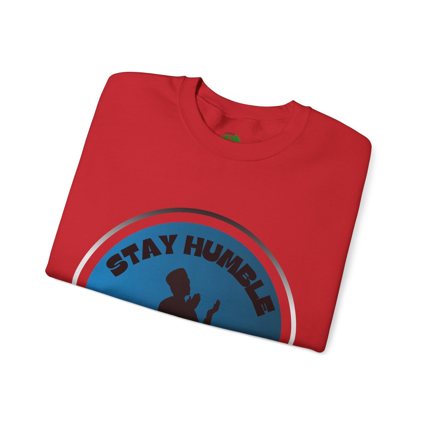 Stay Humble Be Kind Crewneck Sweatshirt - Unisex Inspirational Apparel Muslim Street Clothing