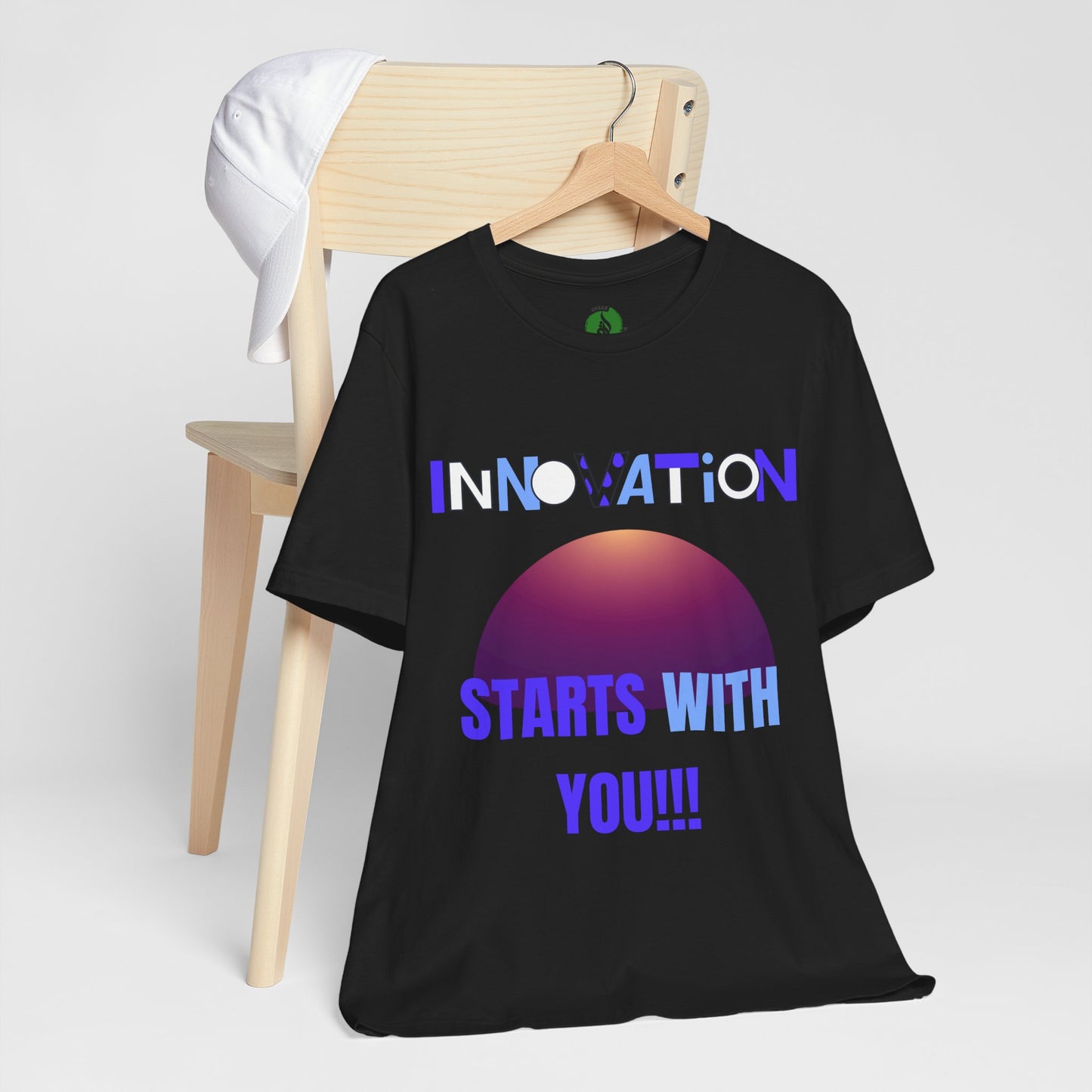 Inspirational Innovation Tee for Creative Minds Gym Clothing T Shirt