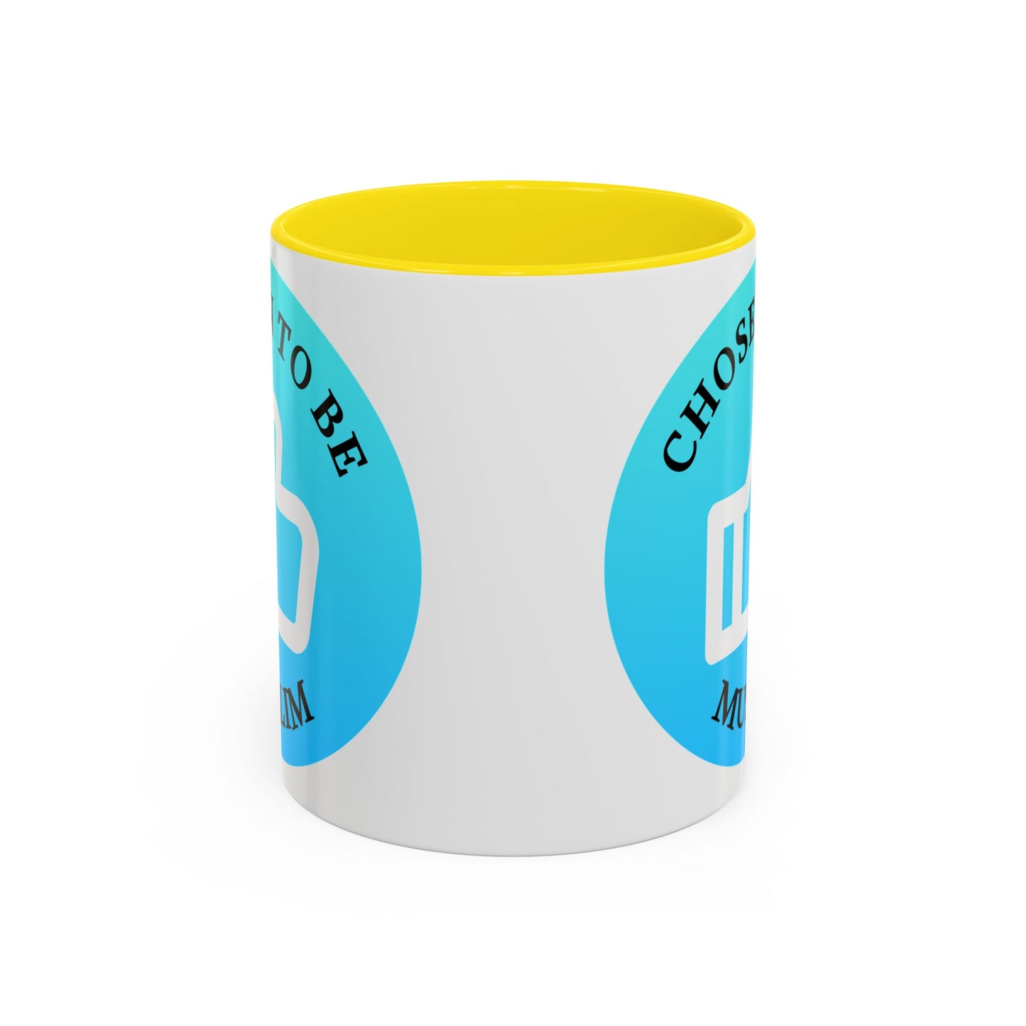 Inspirational Muslim Coffee Mug - 'Chosen to Be Muslim' - 11oz & 15oz Accent Cups Islamic Accessories Mug