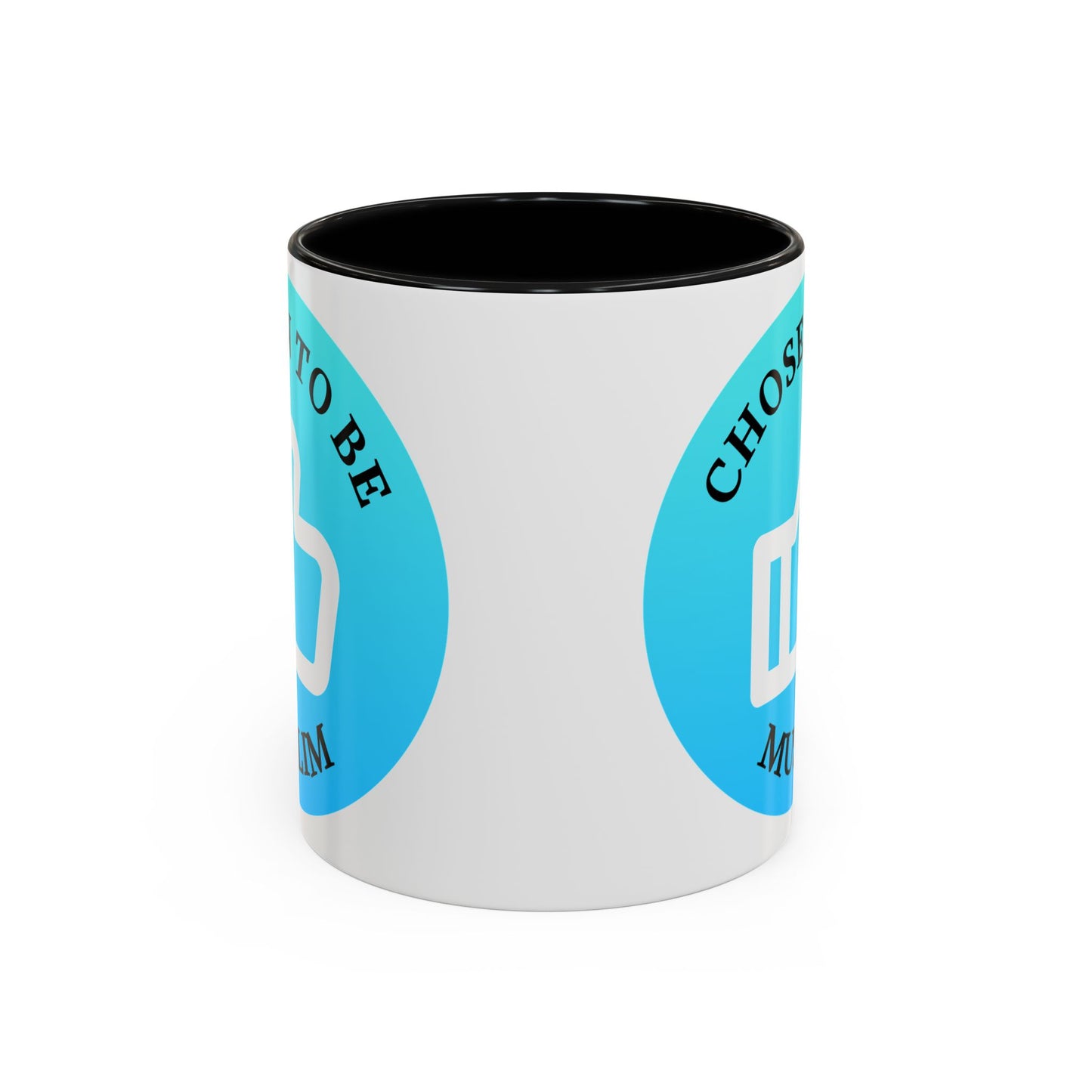 Inspirational Muslim Coffee Mug - 'Chosen to Be Muslim' - 11oz & 15oz Accent Cups Islamic Accessories Mug