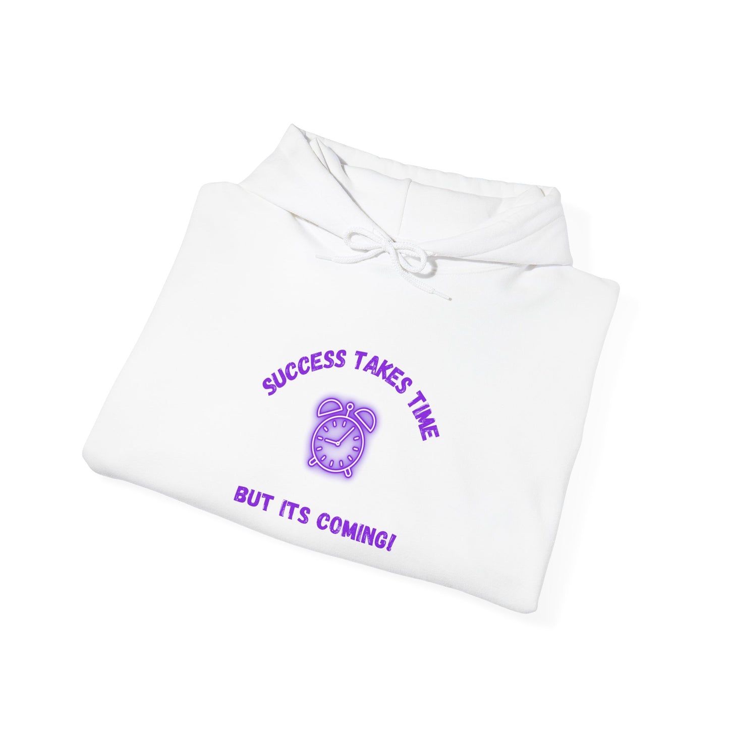 Success Takes Time Hoodie - Motivational Unisex Heavy Blend™ Sweatshirt
