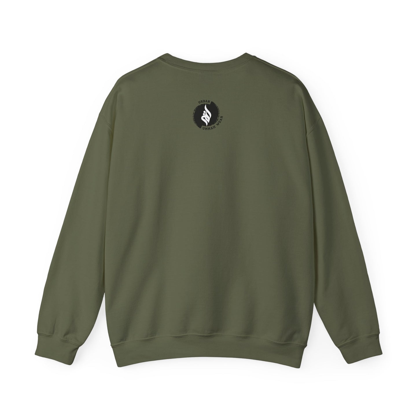 Inspirational Unisex Crewneck Sweatshirt - 'Born to Worship, Built to Lead' Design