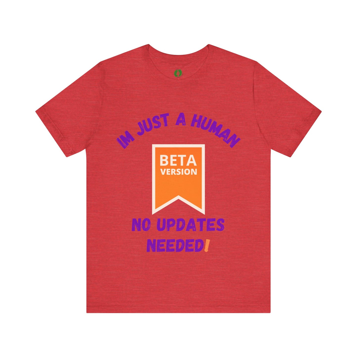 Humorous Beta Version T-Shirt for Casual Wear Humour Clothing T Shirt