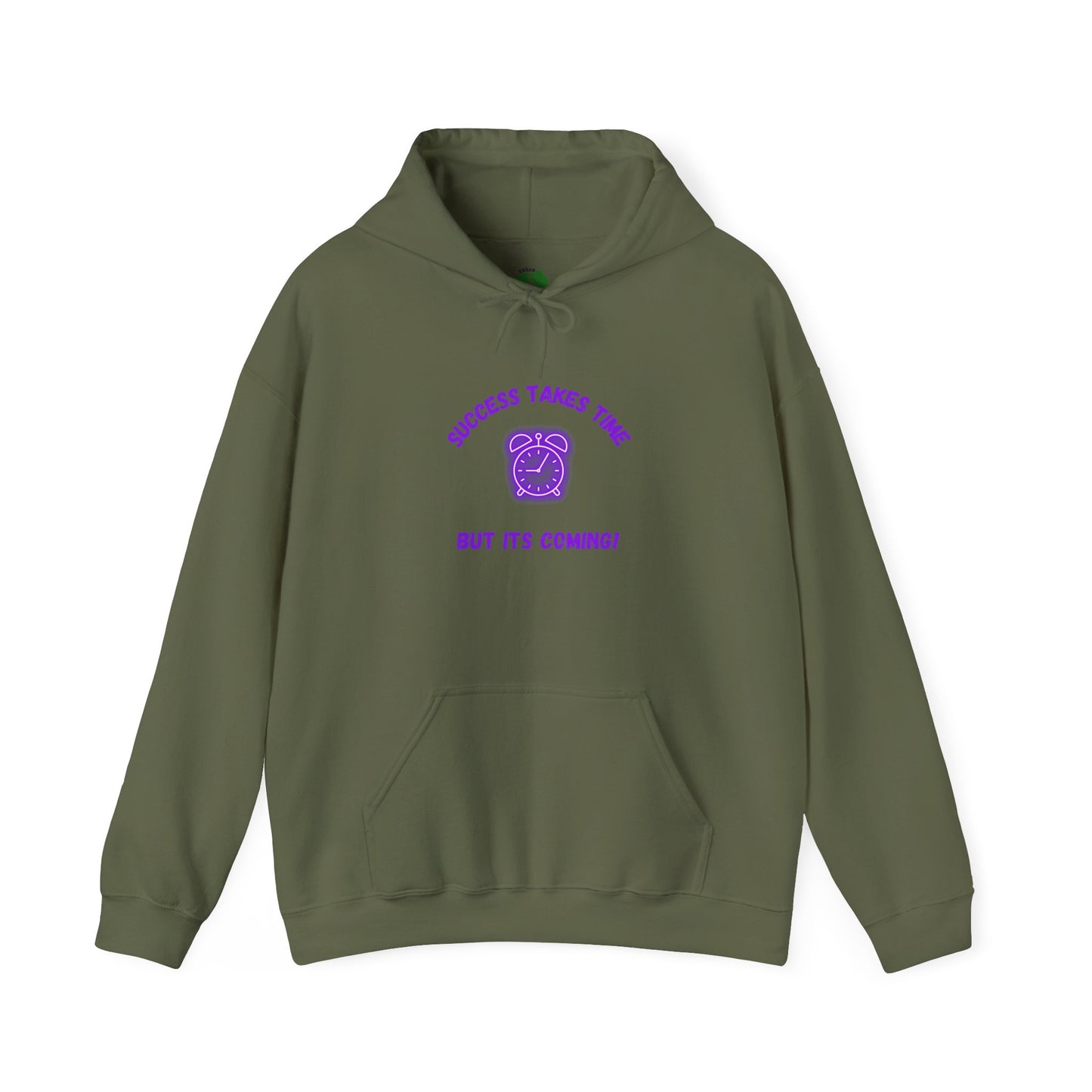 Success Takes Time Hoodie - Motivational Unisex Heavy Blend™ Sweatshirt