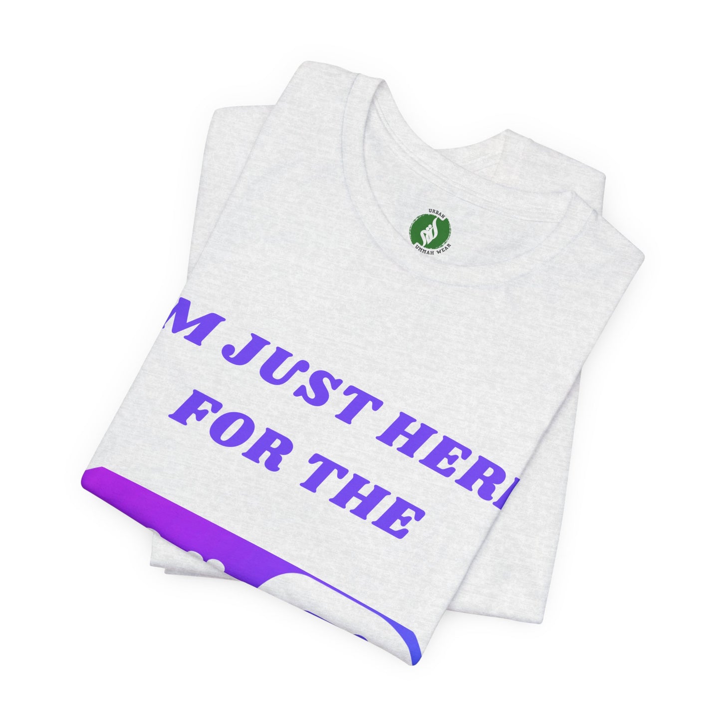 Funny WiFi Lover Unisex Tee - Im Just Here for the WiFi