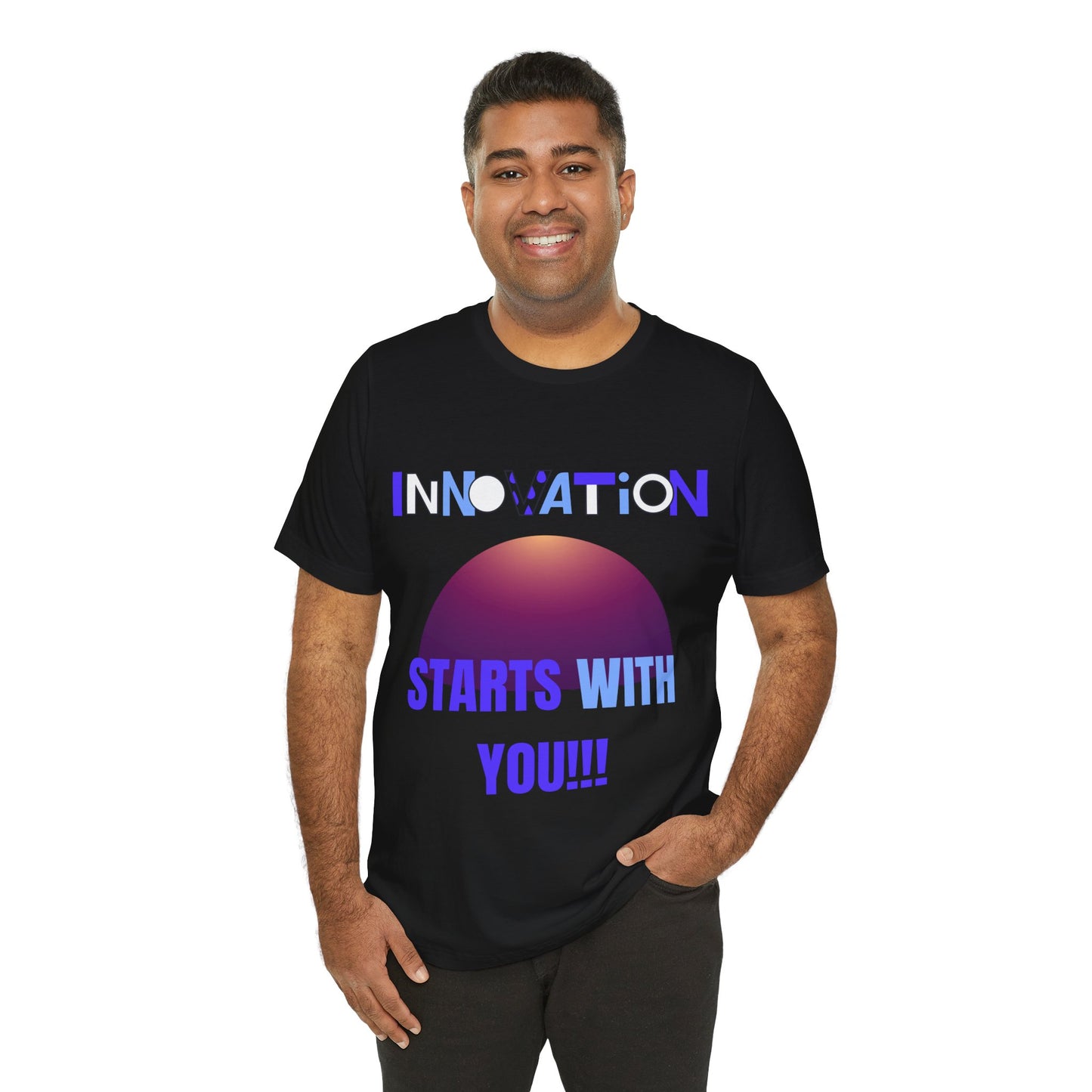 Inspirational Innovation Tee for Creative Minds Gym Clothing T Shirt