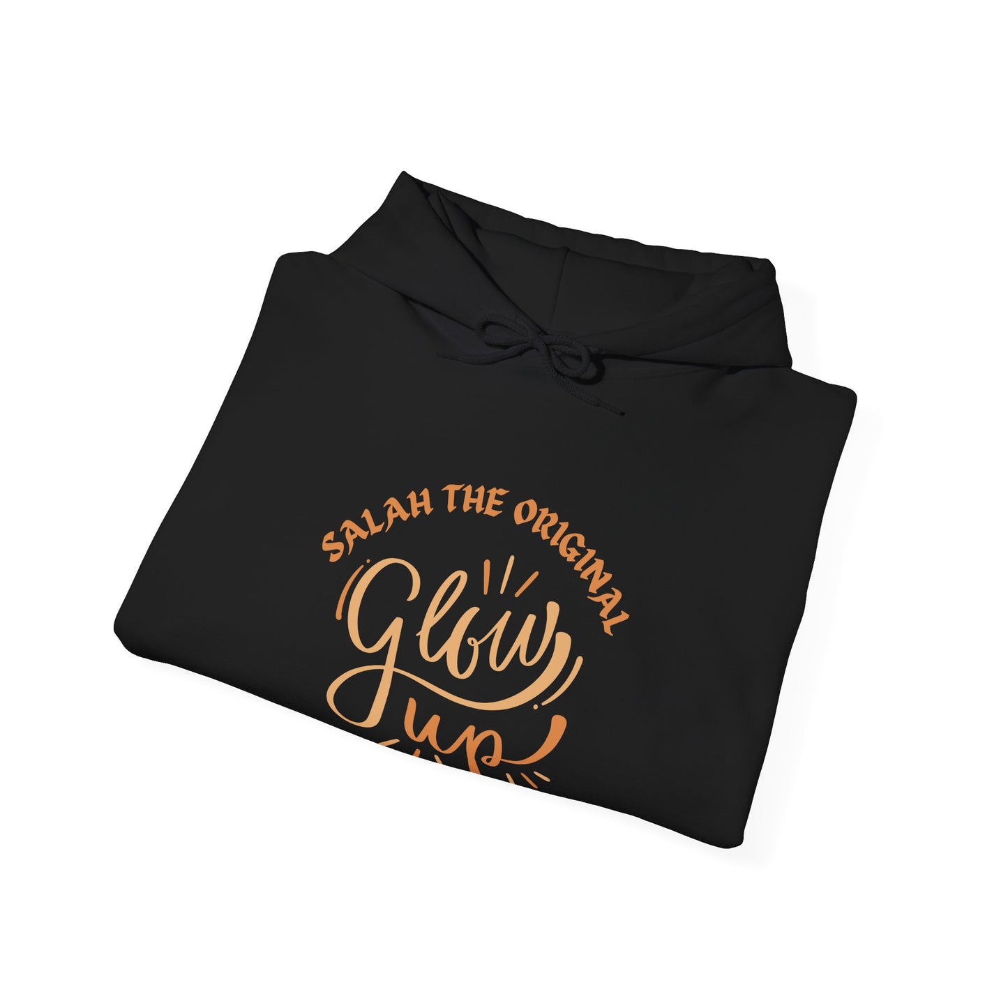 Glow Up Unisex Hooded Sweatshirt - Motivational Inspirational Apparel