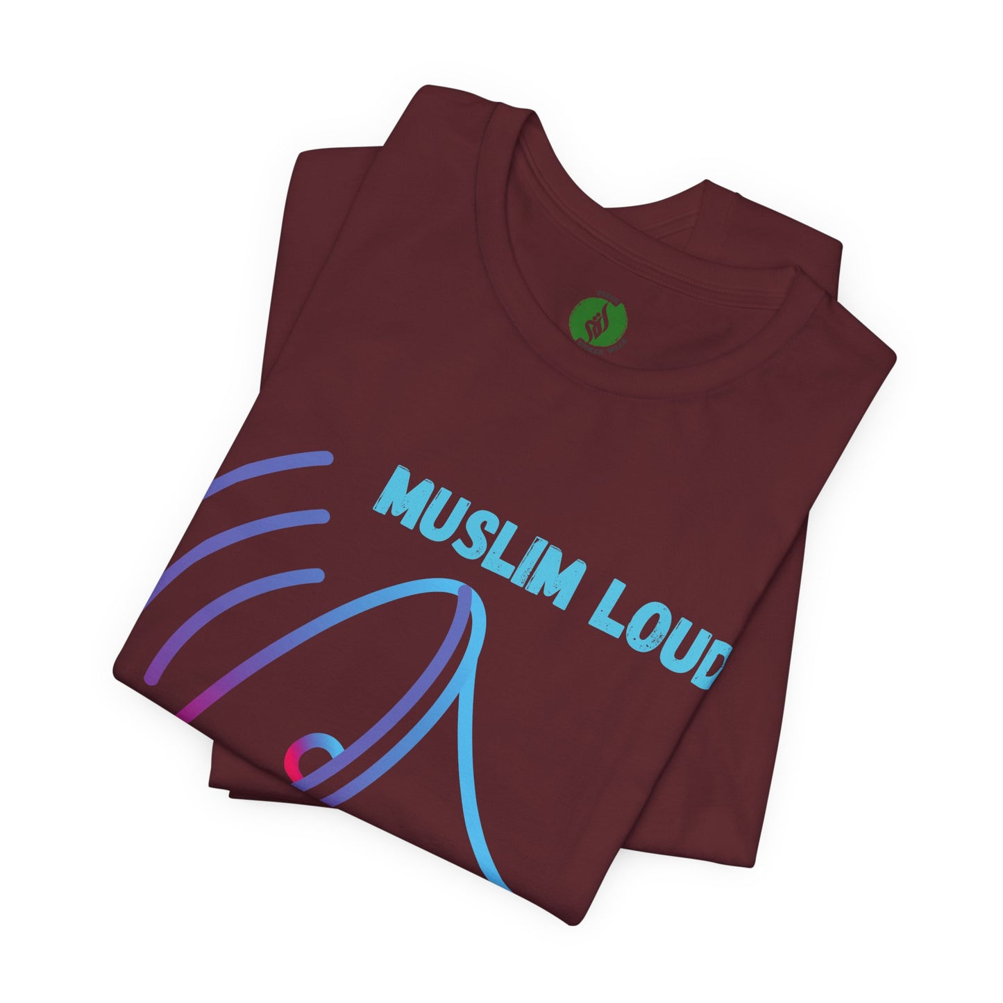 Muslim Loud and Proud Unisex Short Sleeve Tee