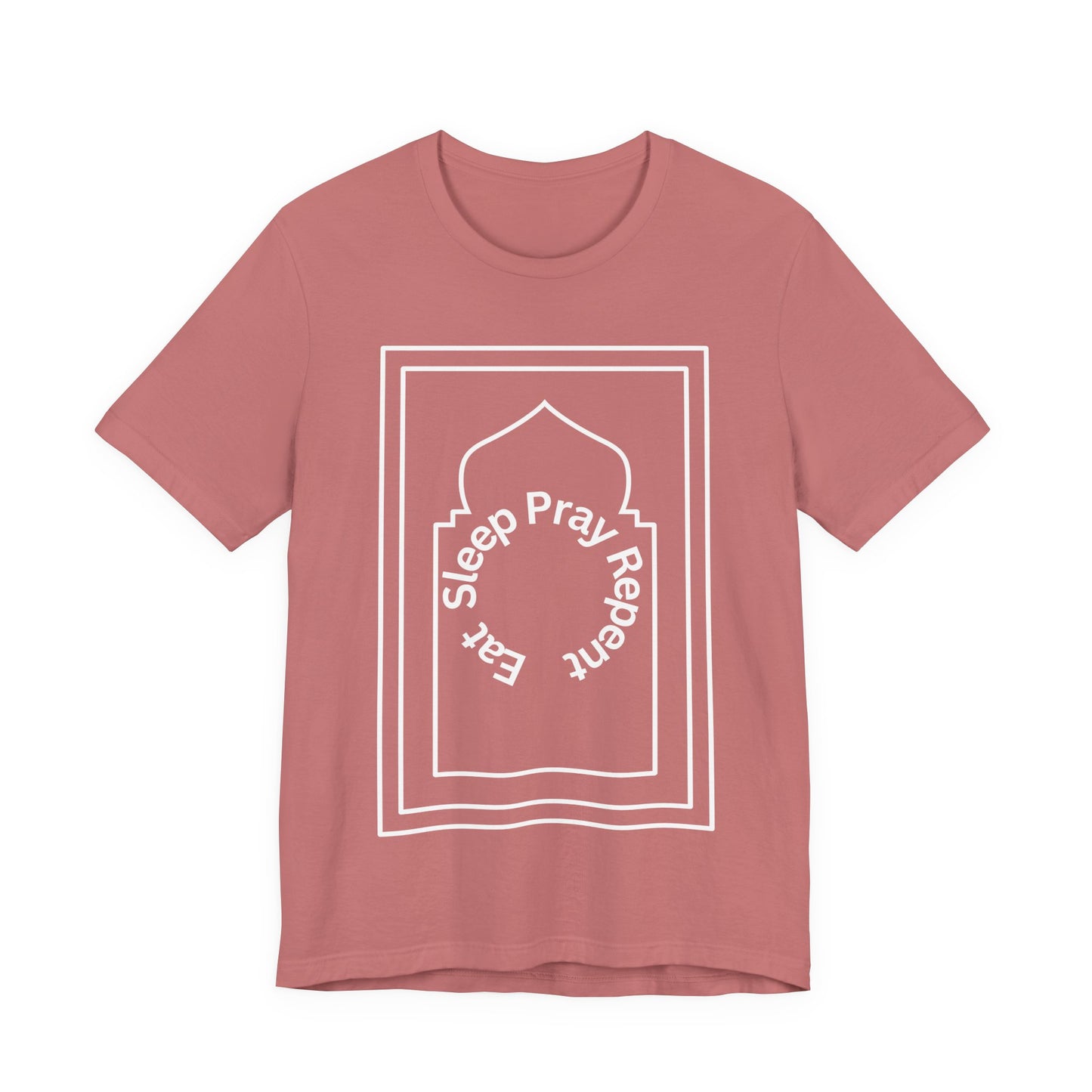 Inspirational Unisex Tee - 'Sleep Pray Repeat'