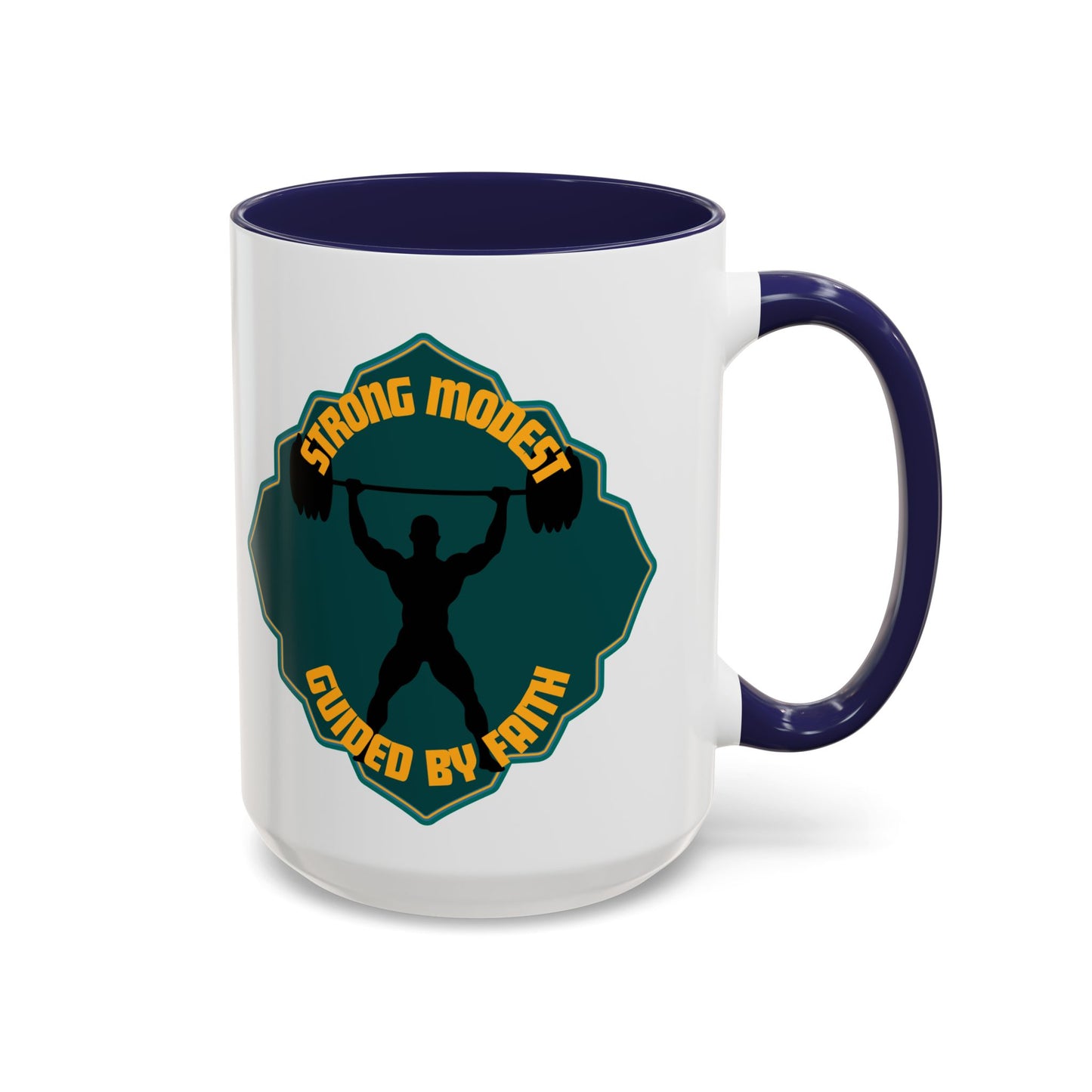 Strong & Modest Coffee Mug - 11oz & 15oz | Motivational Gift for Fitness Enthusiasts Islamic Accessories