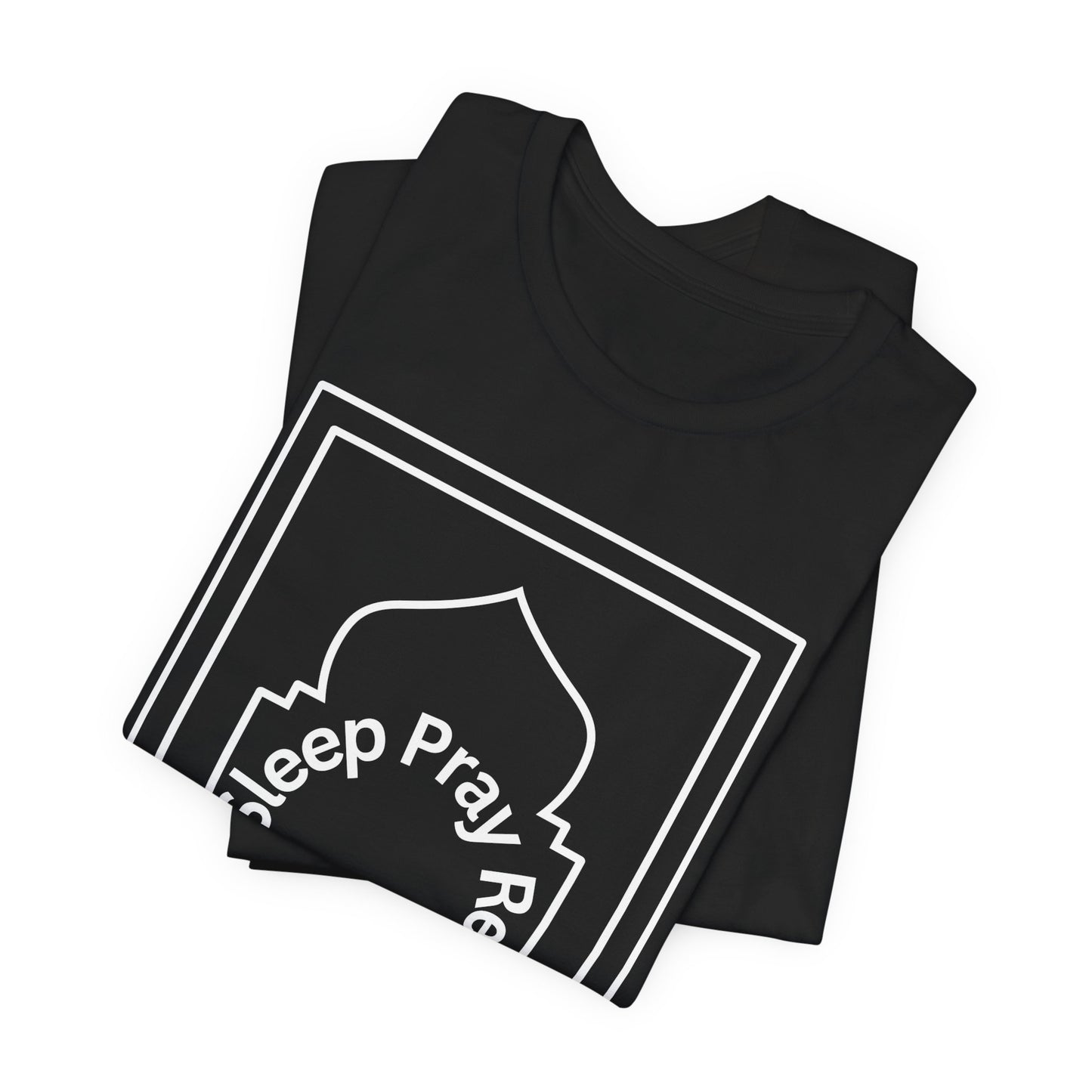 Inspirational Unisex Tee - 'Sleep Pray Repeat'