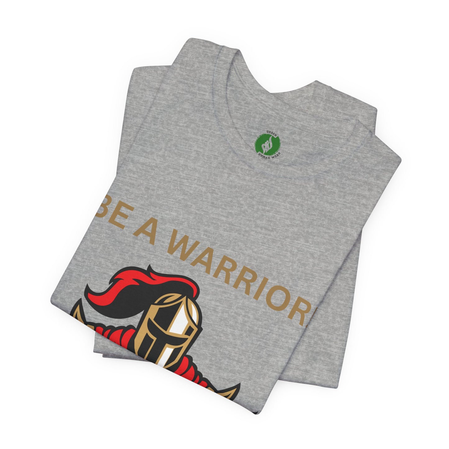 Inspirational Warrior Tee - "Be a Warrior! Not a Worrier!" Unisex Jersey Short Sleeve Shirt
