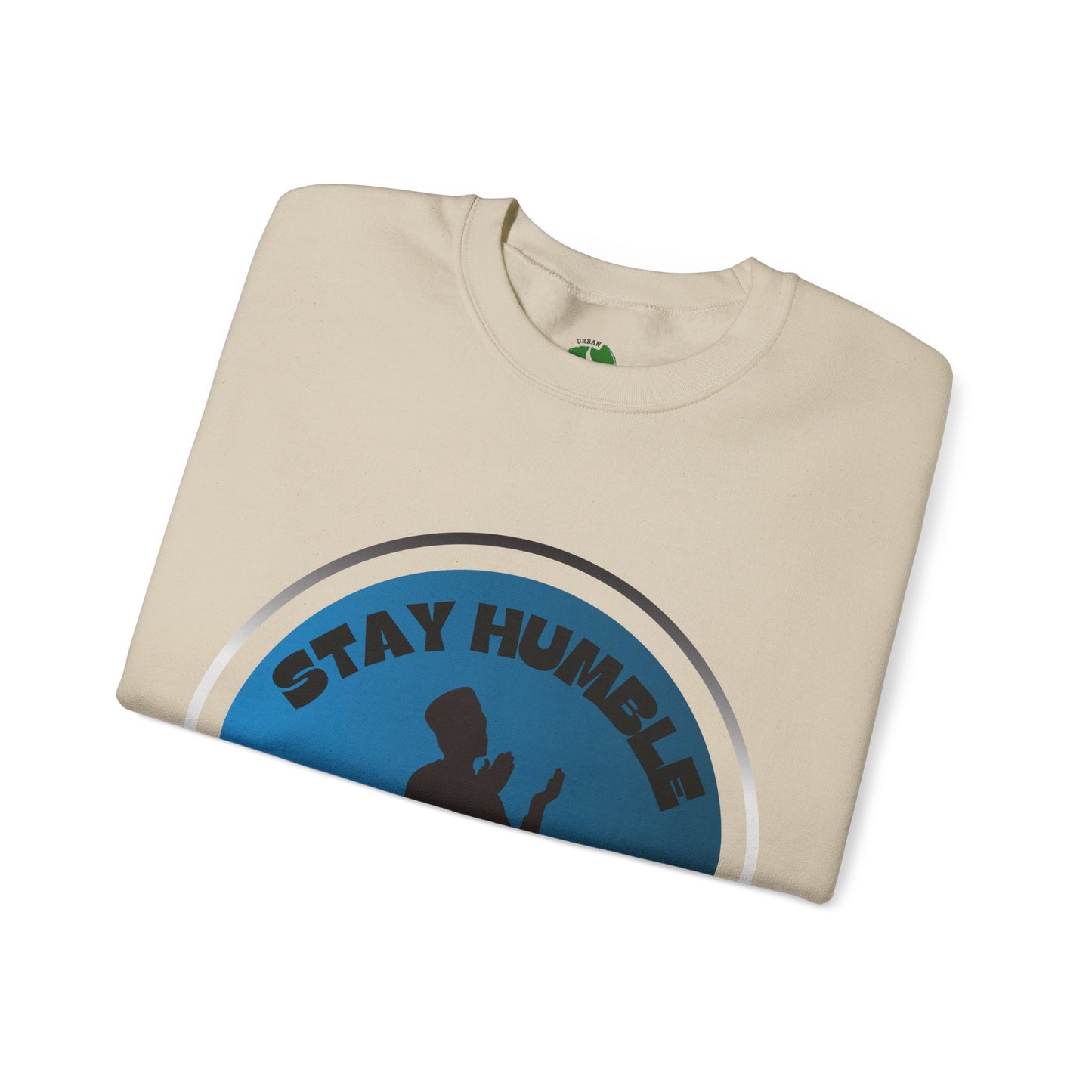 Stay Humble Be Kind Crewneck Sweatshirt - Unisex Inspirational Apparel Muslim Street Clothing