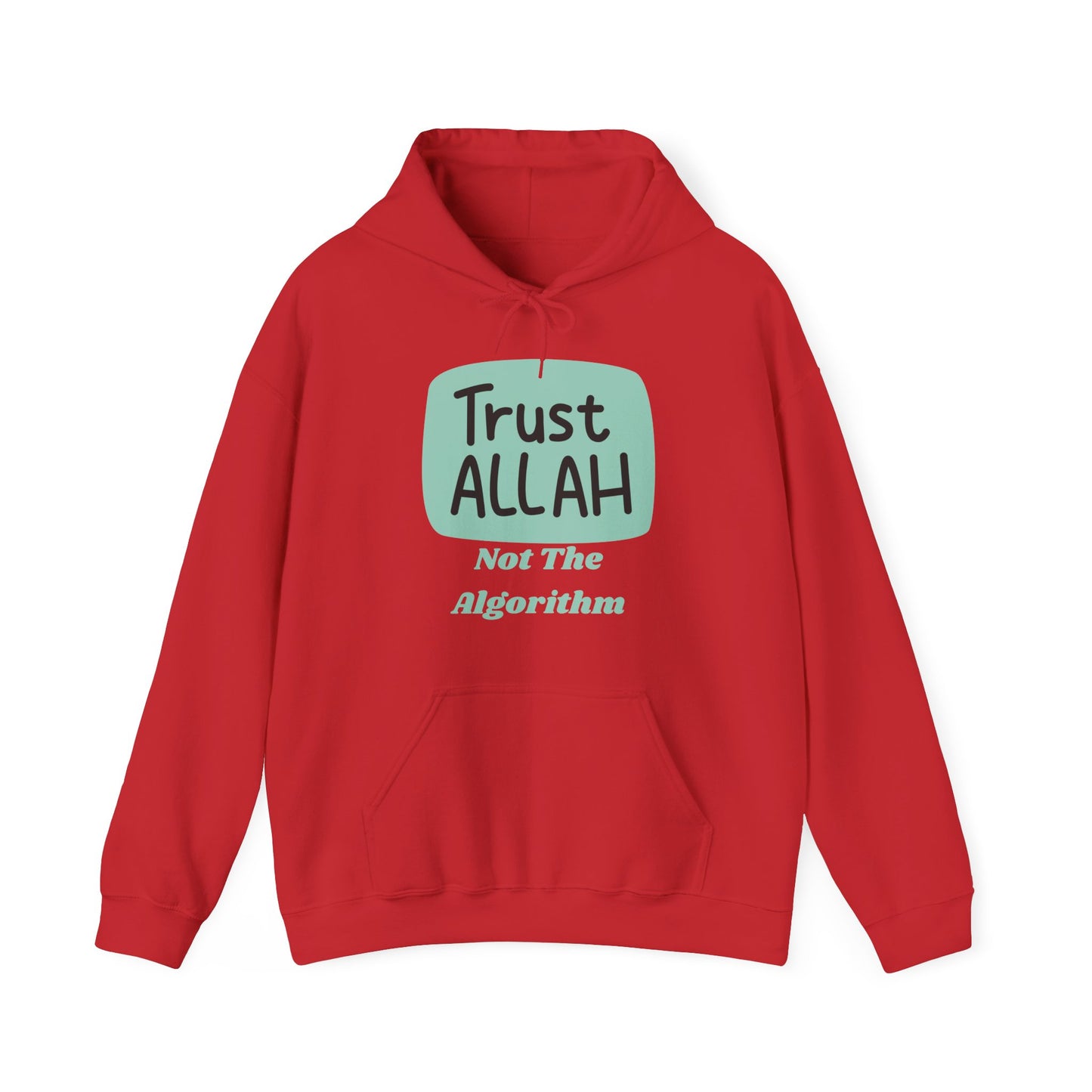 Trust Allah Hoodie - Unisex Heavy Blend™ Sweatshirt for Faith and Comfort