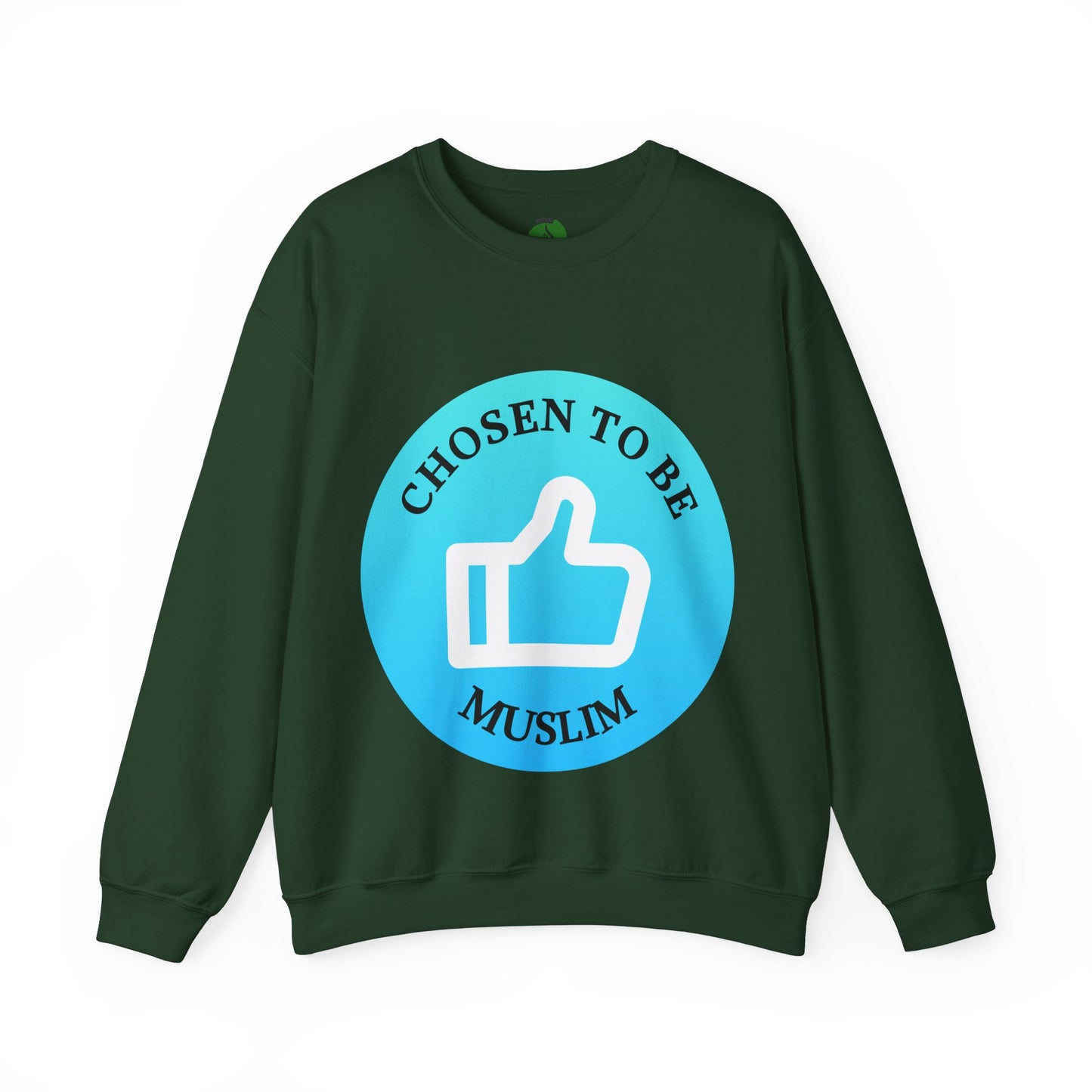 Chosen to Be Muslim Crewneck Sweatshirt - Unisex Heavy Blend Islamic Streetwear Sweat Shirt