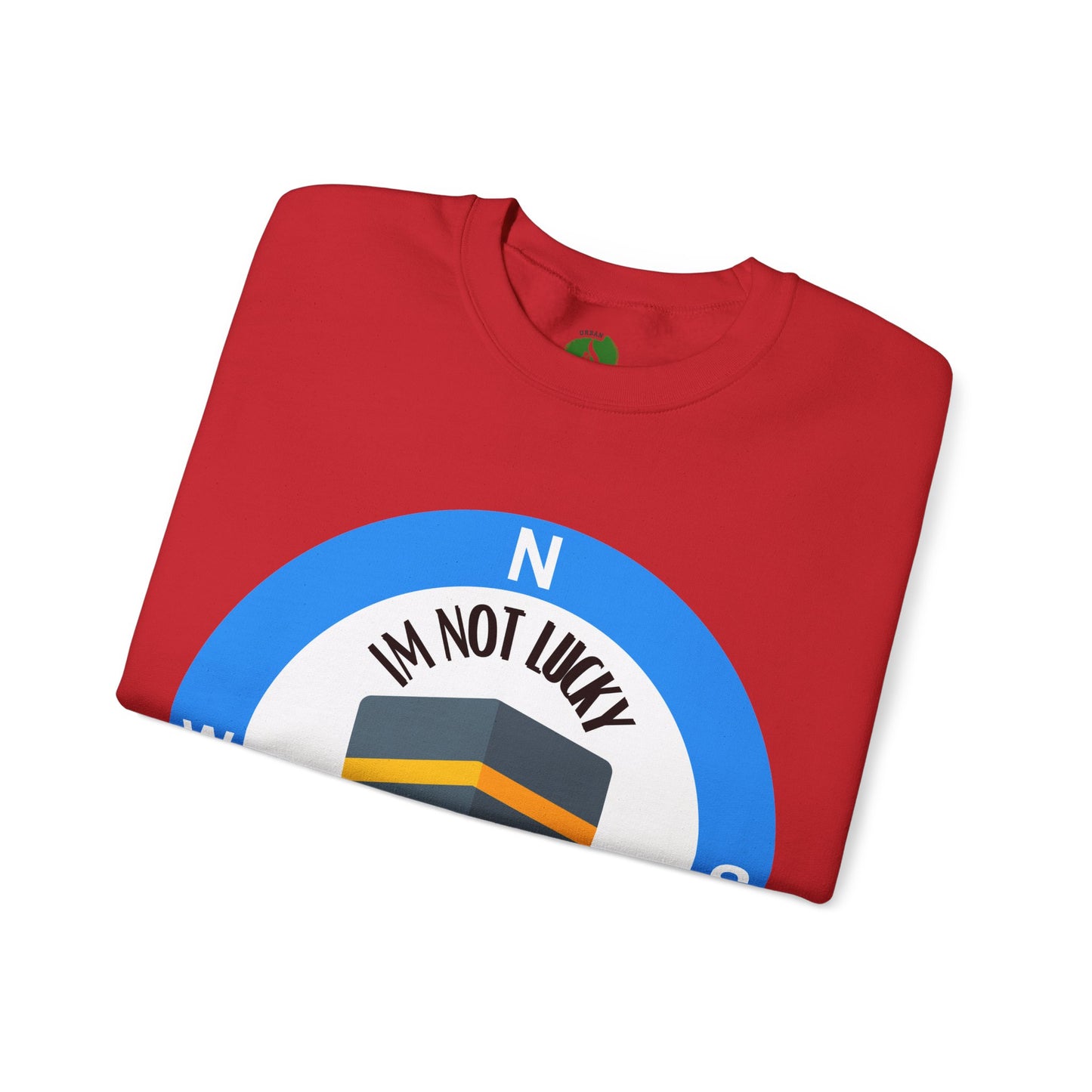 I'm Not Lucky, I'm Guided! Unisex Crewneck Sweatshirt