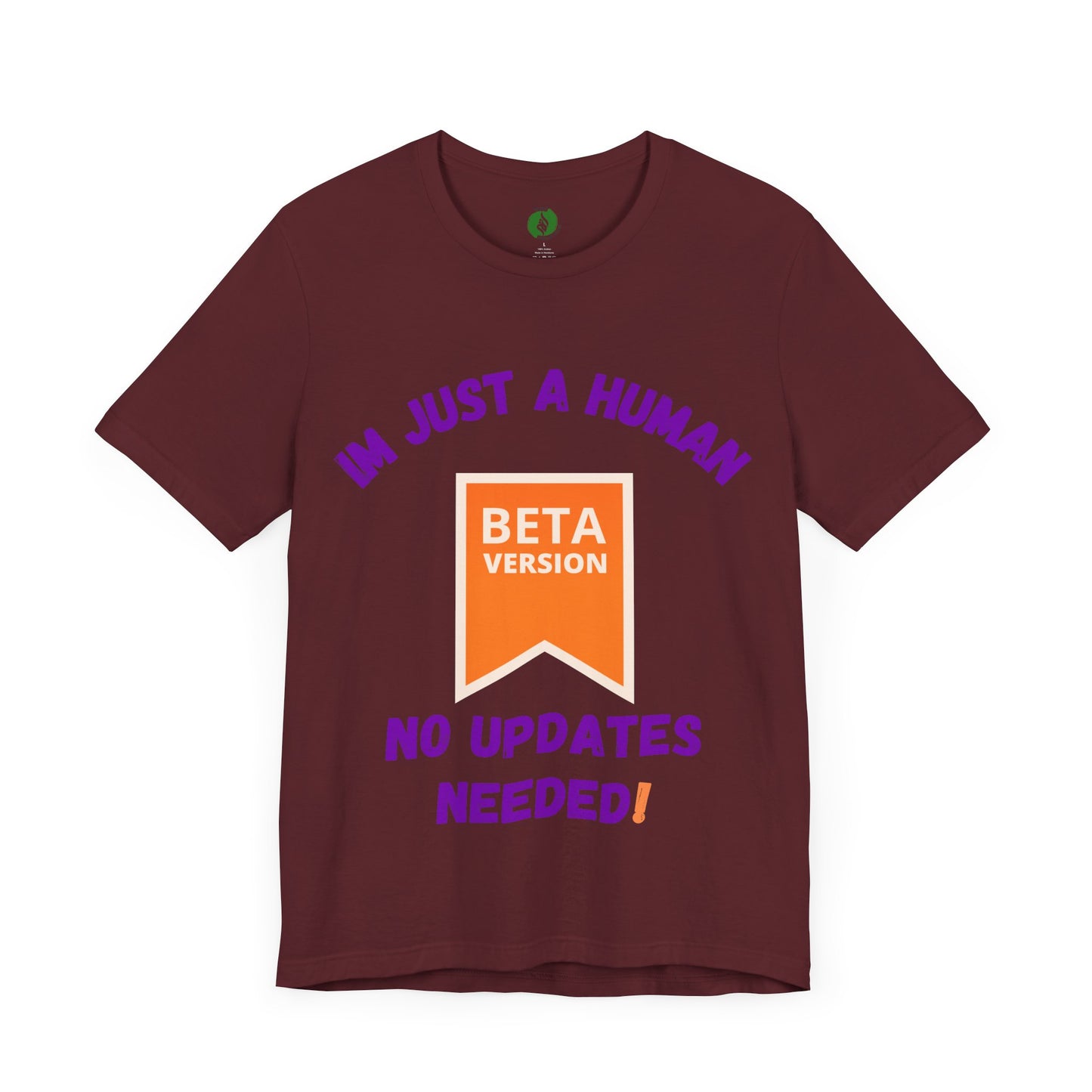 Humorous Beta Version T-Shirt for Casual Wear Humour Clothing T Shirt