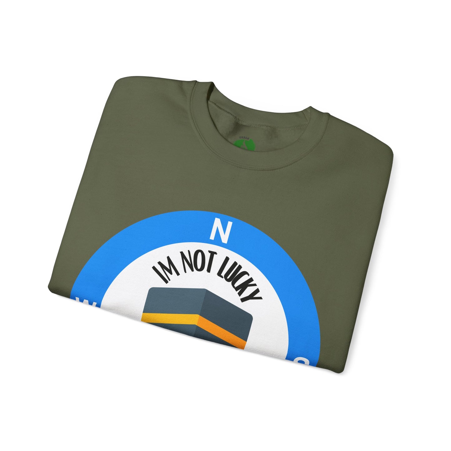 I'm Not Lucky, I'm Guided! Unisex Crewneck Sweatshirt