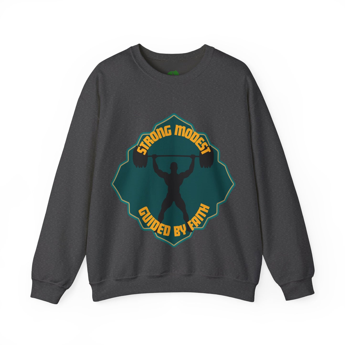 Muslim Streetwear Crewneck Sweatshirt — Urban Islamic Graphic Sweatshirt