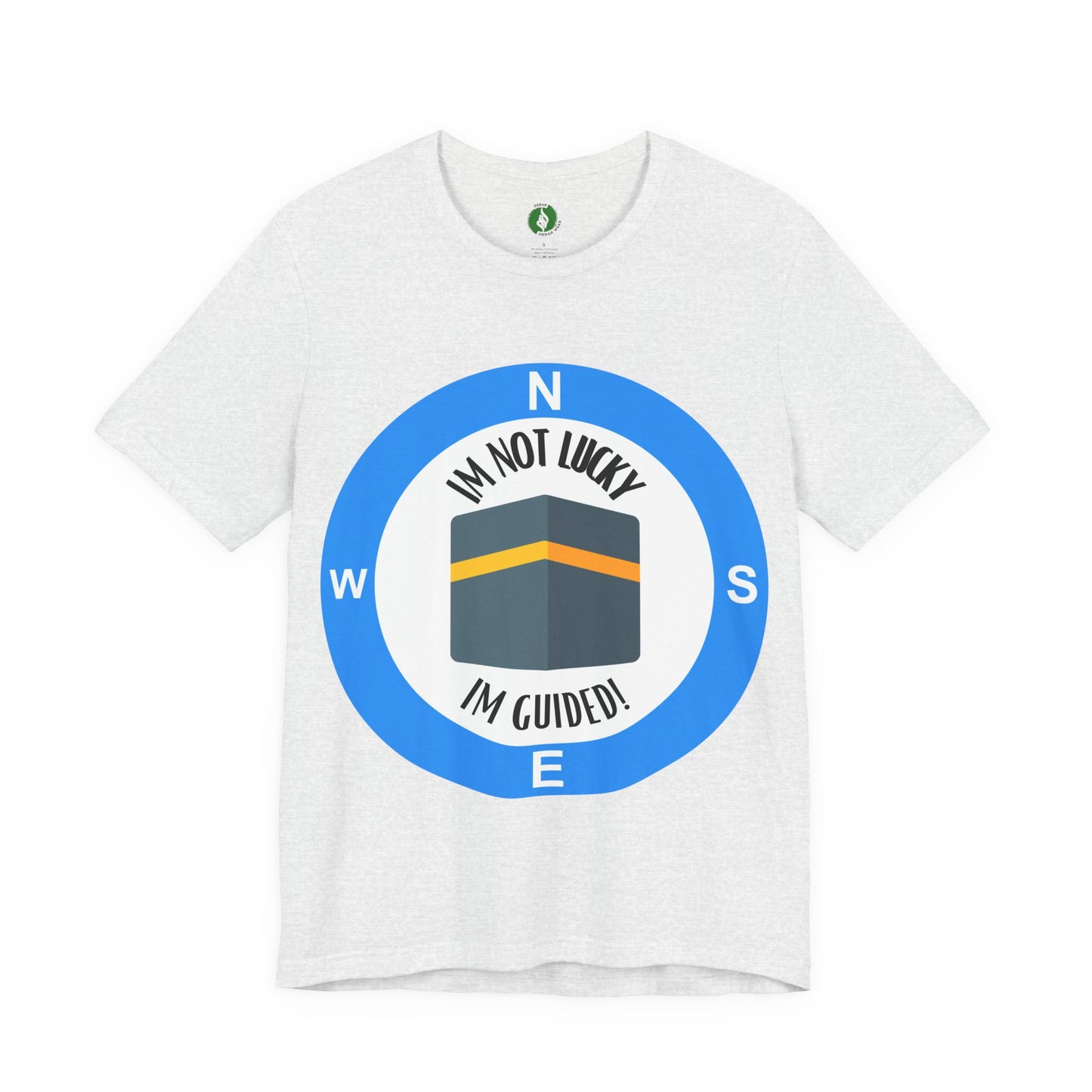 Guided Journey Unisex Jersey Tee - Inspirational Compass Design