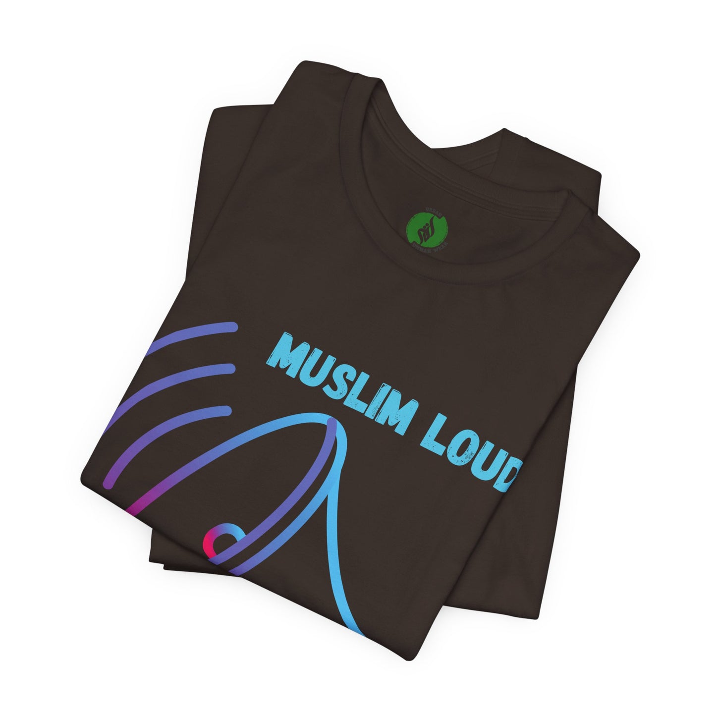 Muslim Loud and Proud Unisex Short Sleeve Tee