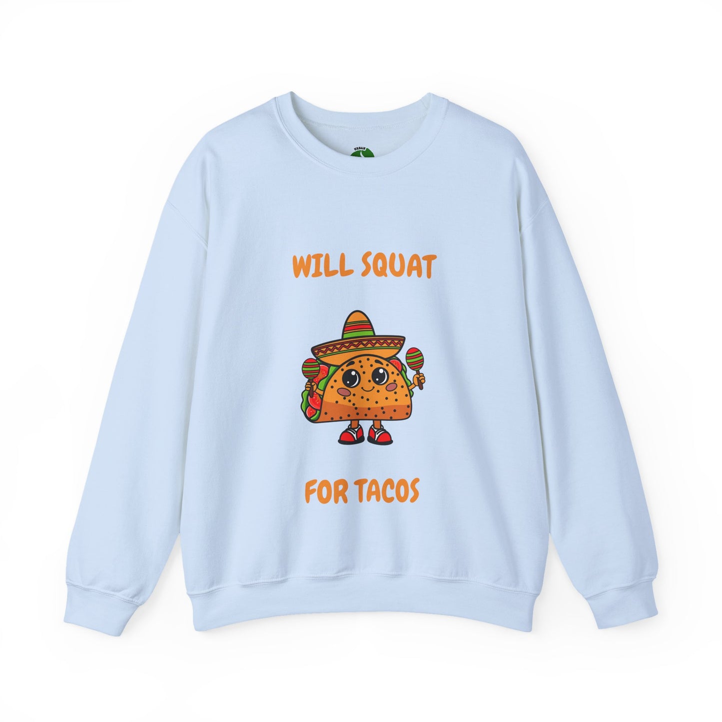 Funny Gym Quote Sweatshirt — Motivational Workout Crewneck