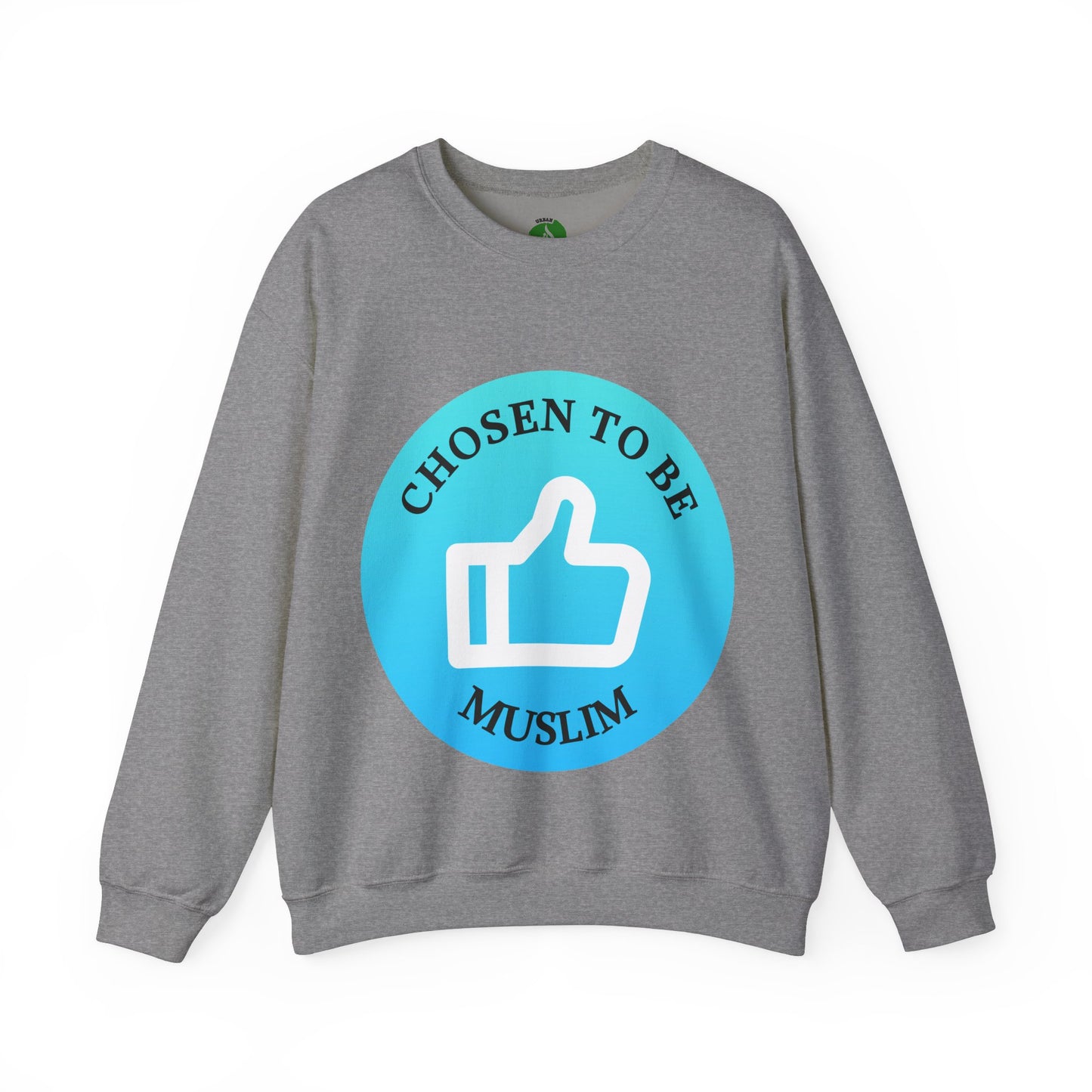 Chosen to Be Muslim Crewneck Sweatshirt - Unisex Heavy Blend Islamic Streetwear Sweat Shirt